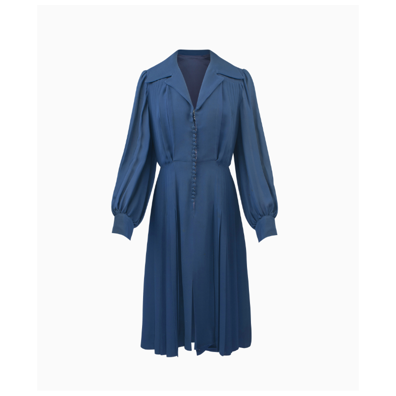 Robe Balmain Léa Navy