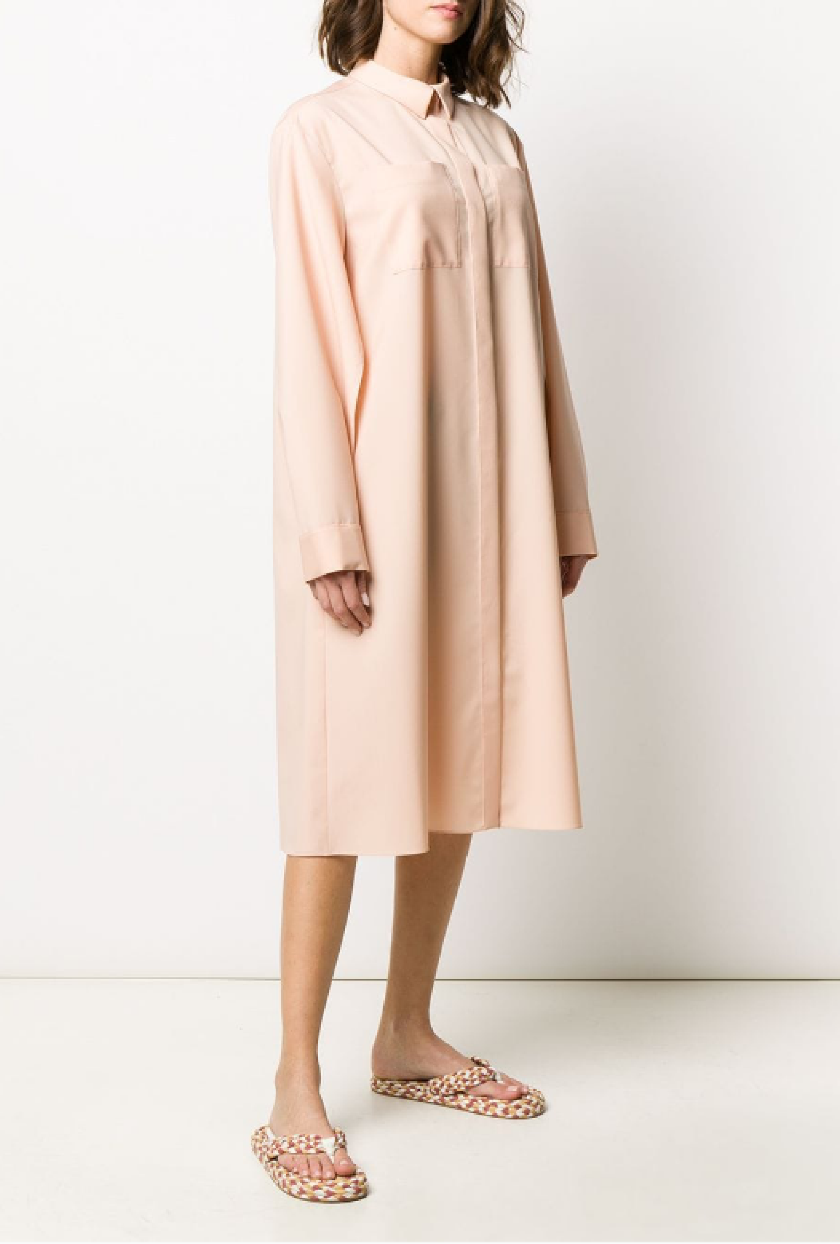 Robe Maison Rabih Kayrouz Pocket Shirt