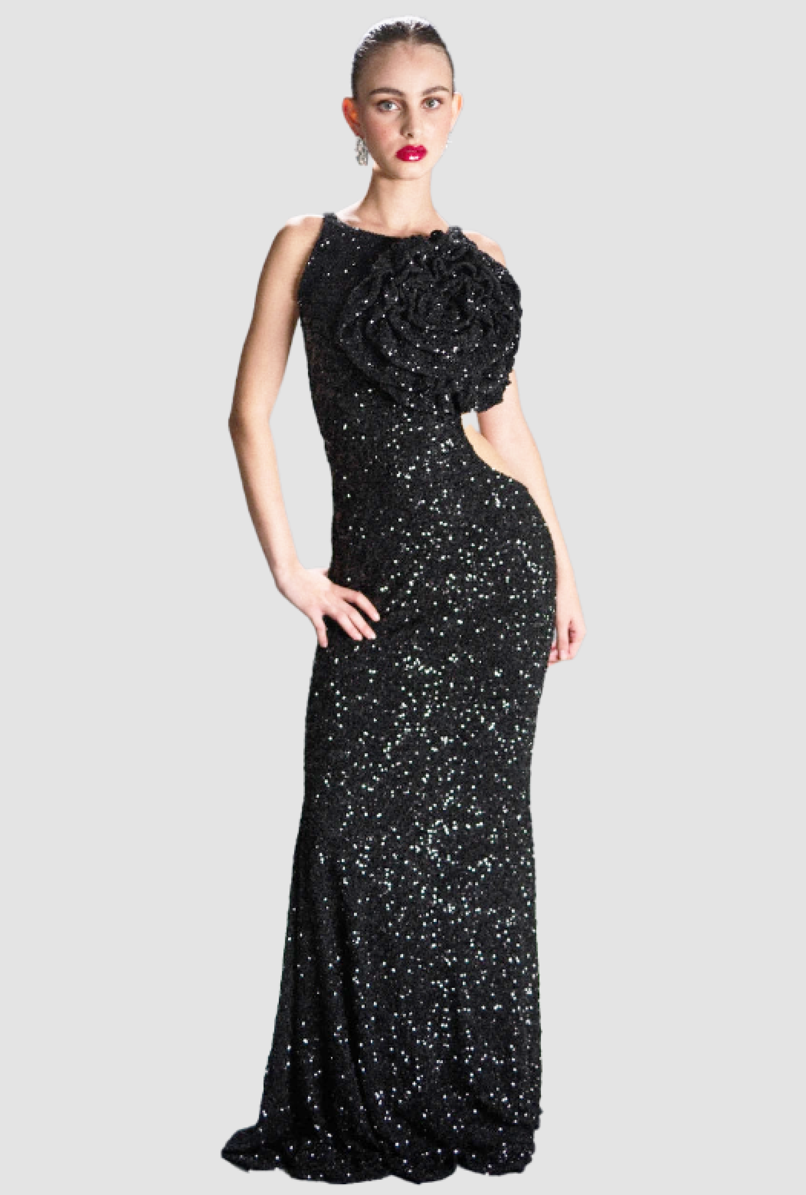 Robe Allon Paris Black Yole