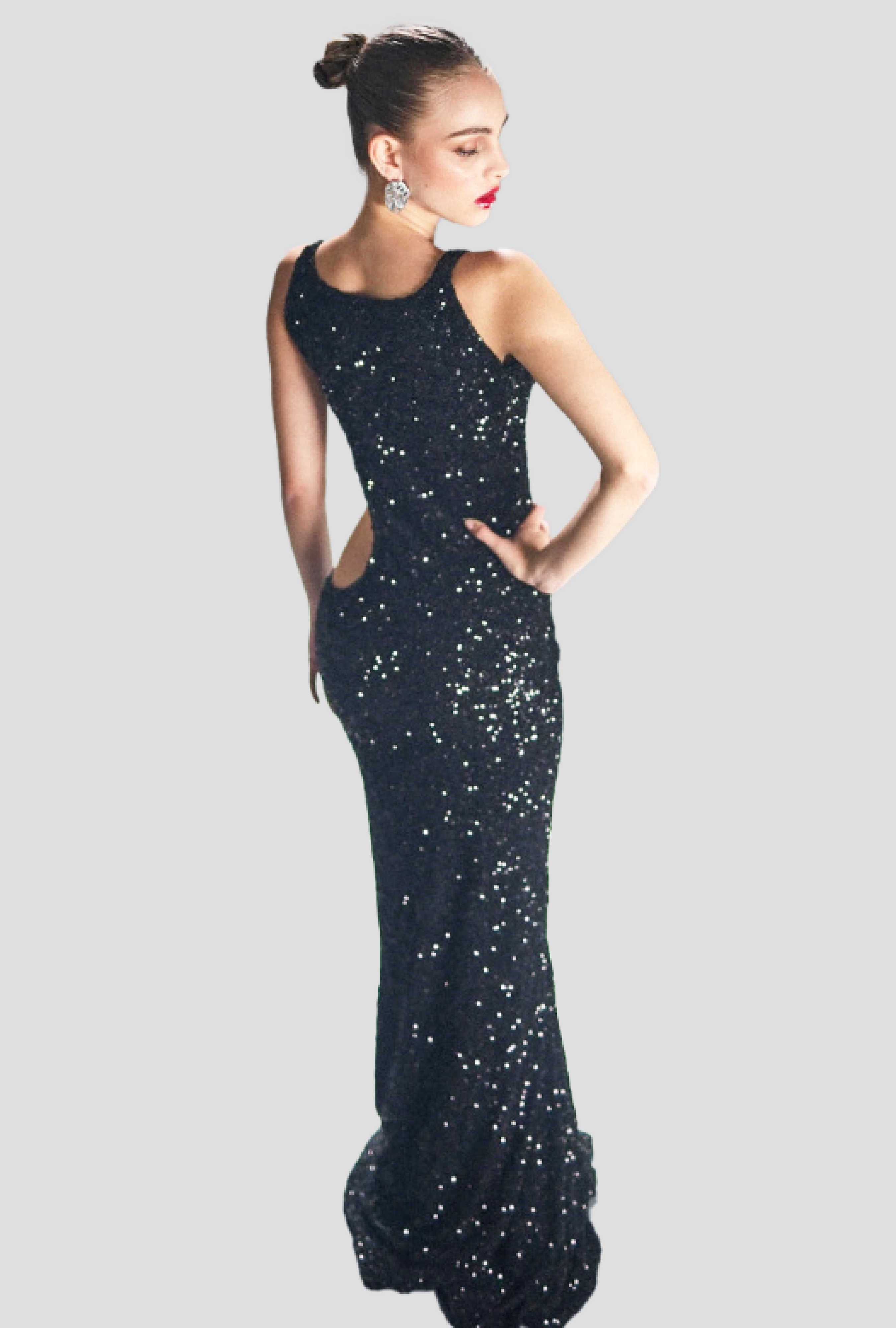 Robe Allon Paris Black Yole