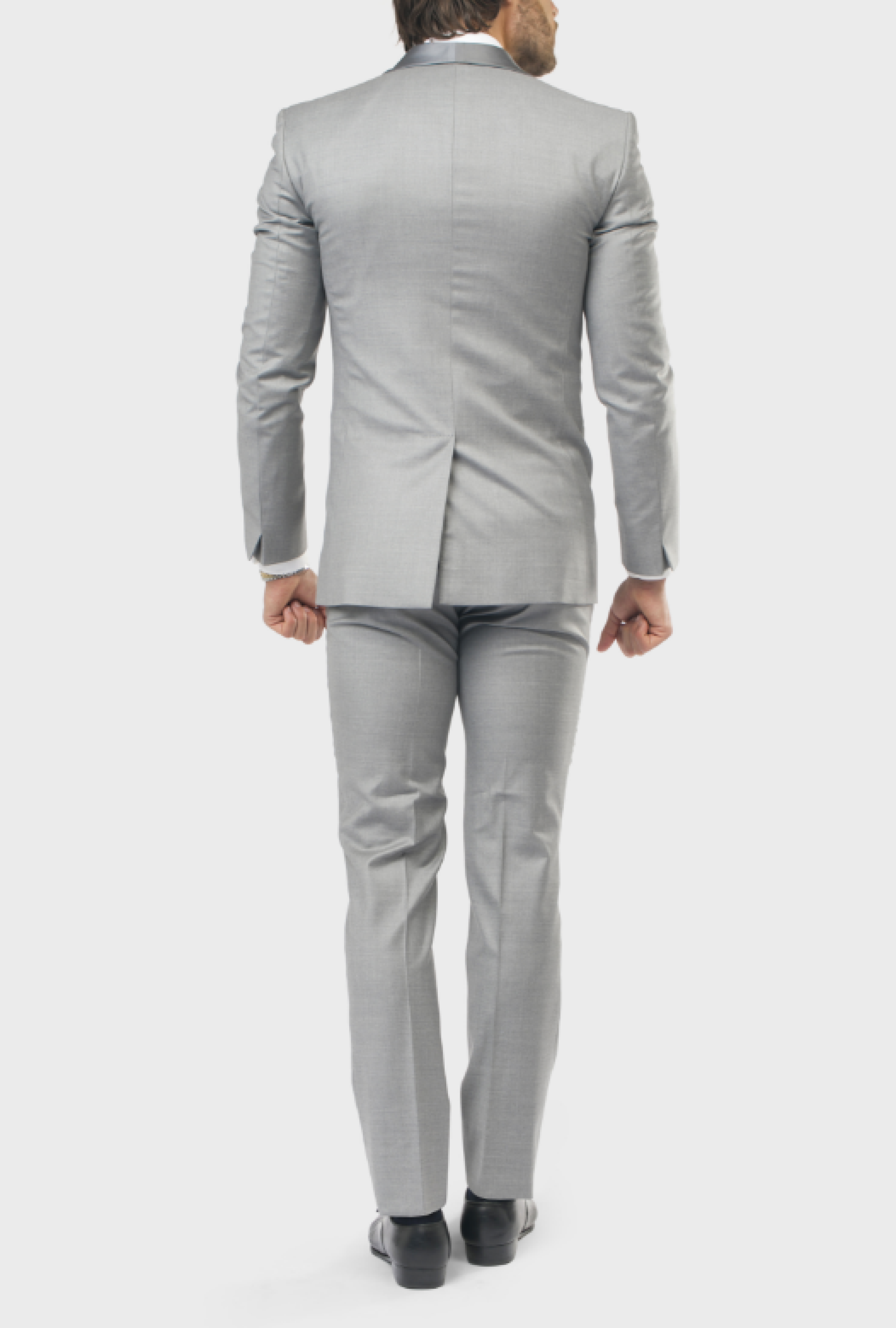 Smoking Rives Paris Gris Col Châle