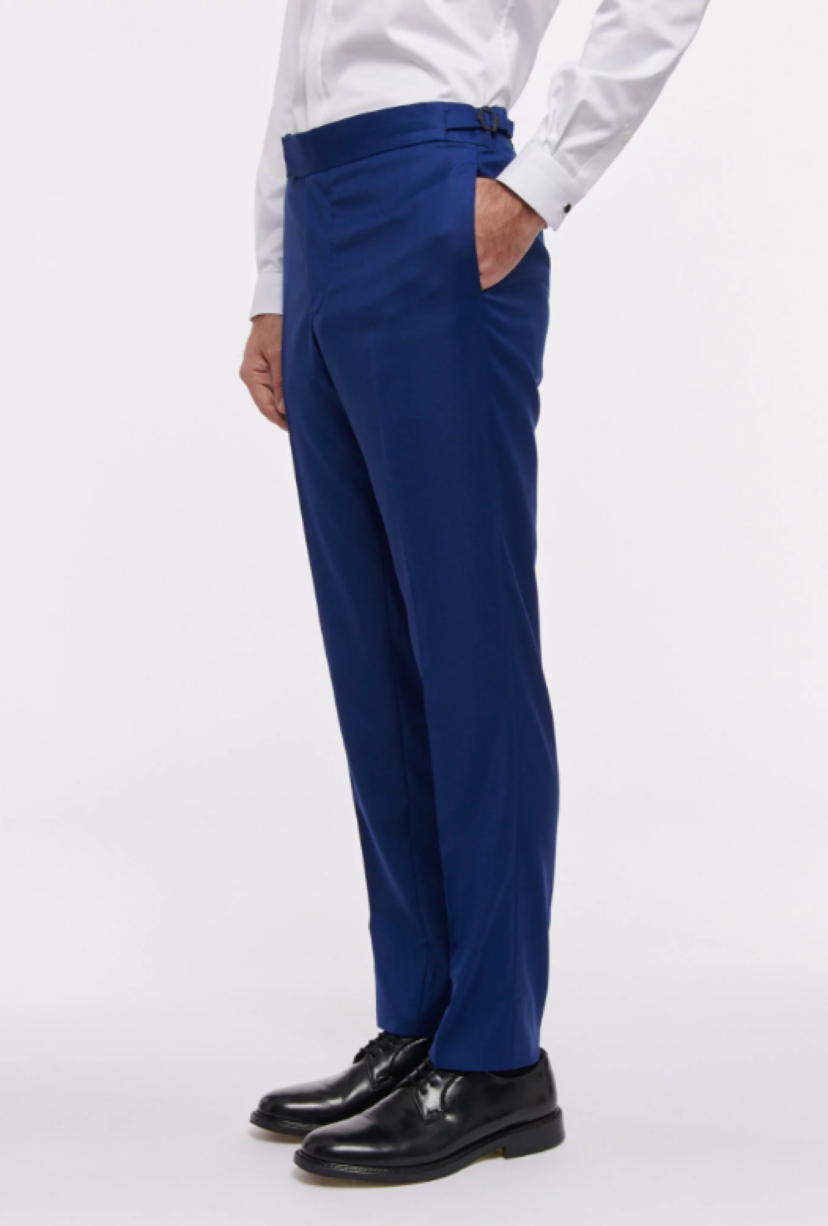 Costume Rives Paris Bleu Lumineux Laine