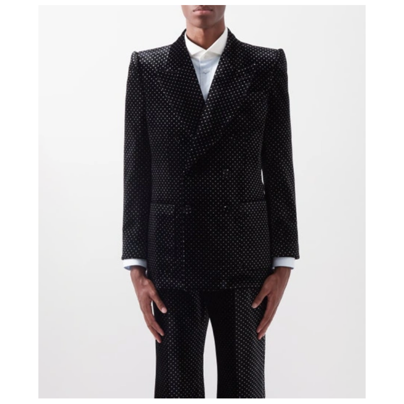 Veste Gucci Polka Dot Noir