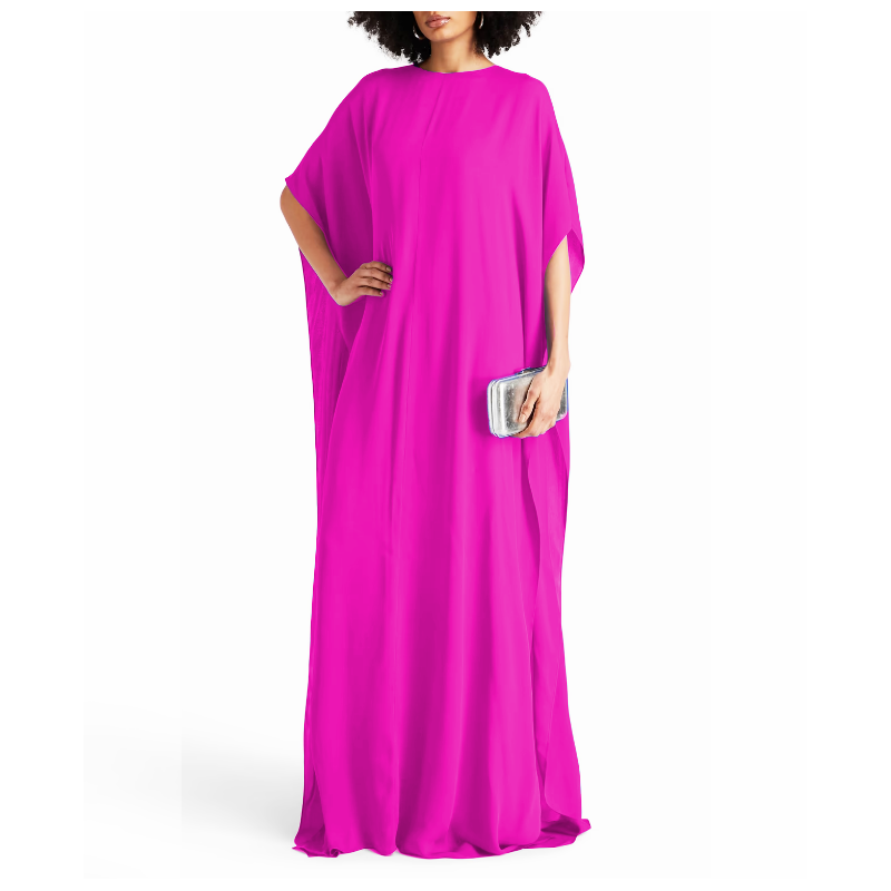 Robe Oscar de la renta Cape Rose