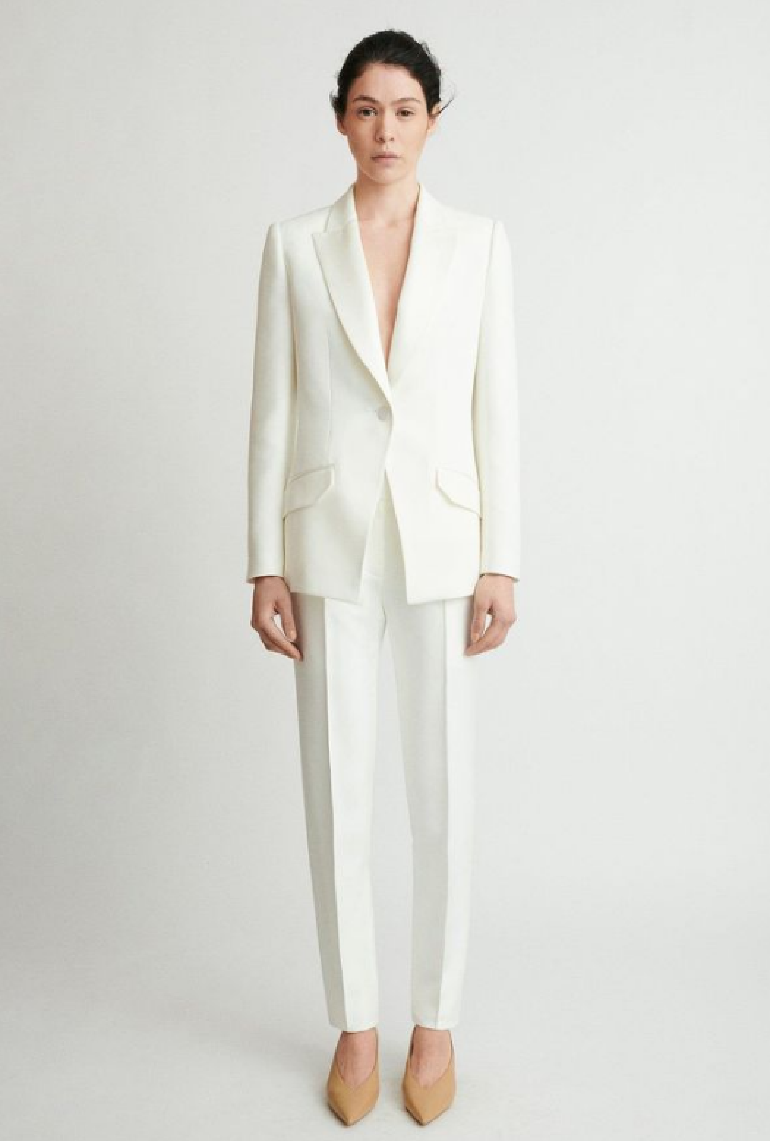 Pantalon Pallas Platon Blanc