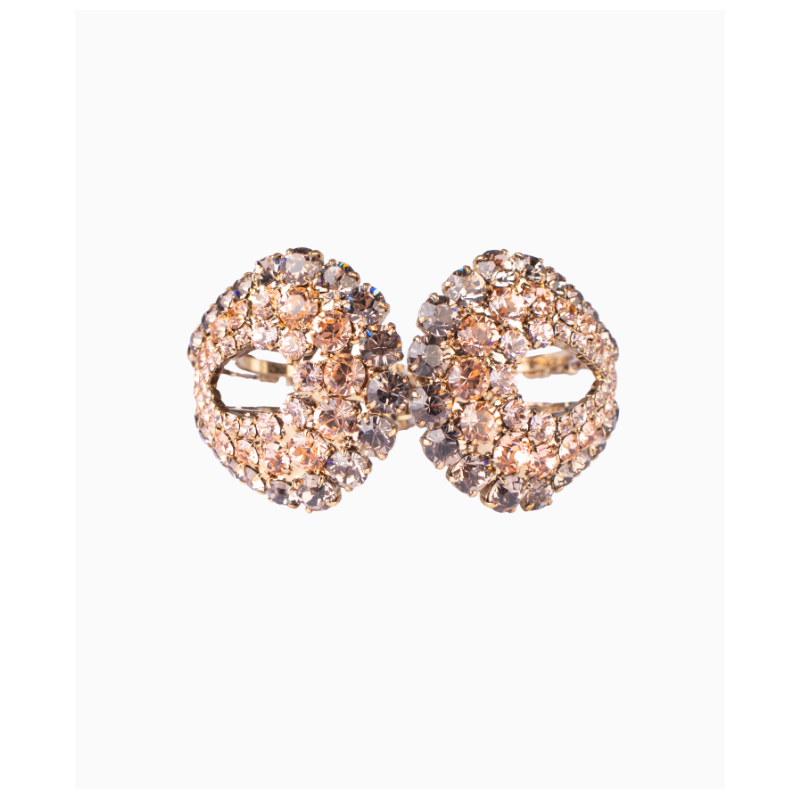 Manchette Hélène Zubeldia Duo Cristal Brown