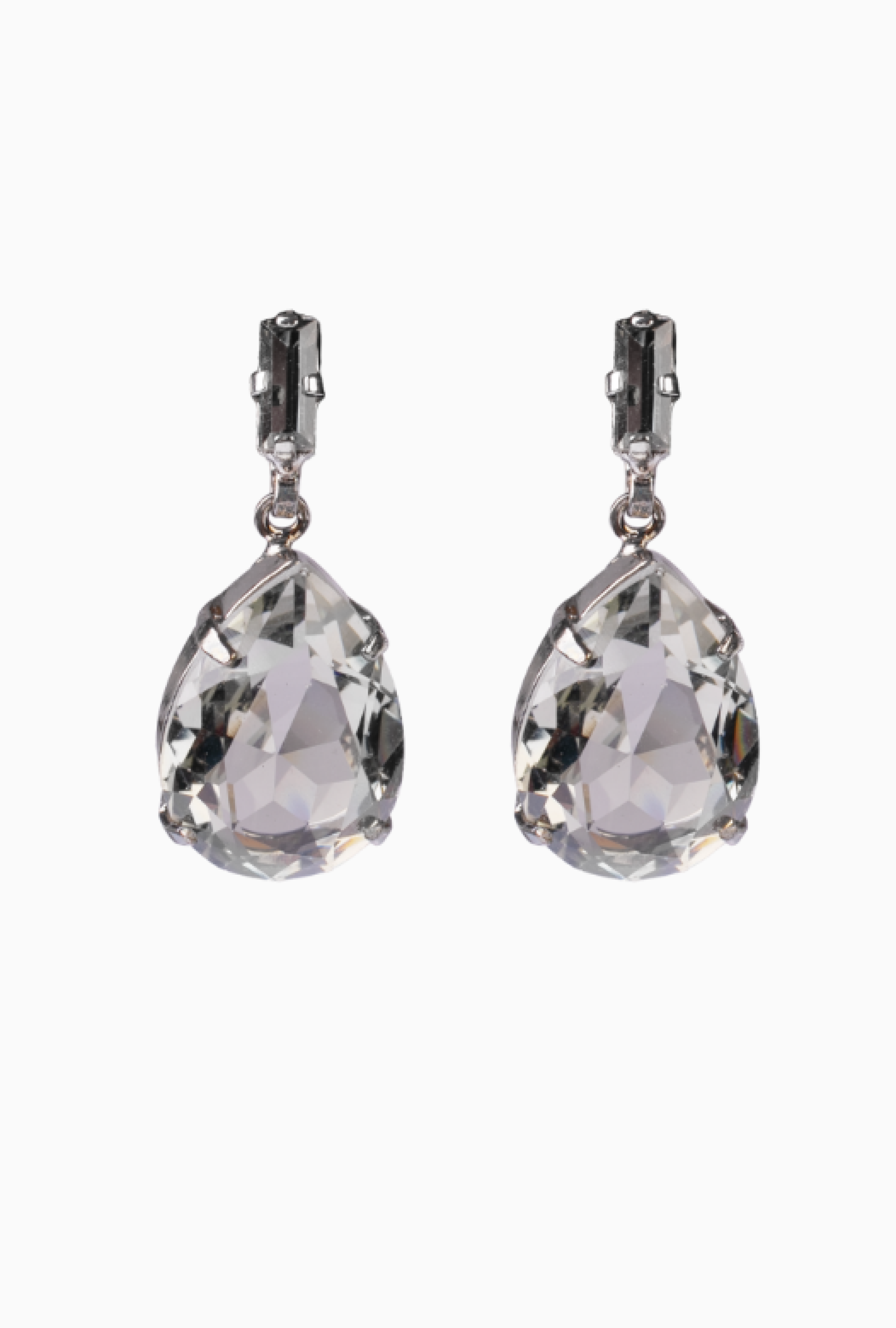 Boucles D'oreille Hélène Zubeldia Gouttes Cristal Black