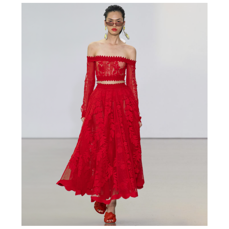 Robe Giambattista Valli Rose Garden