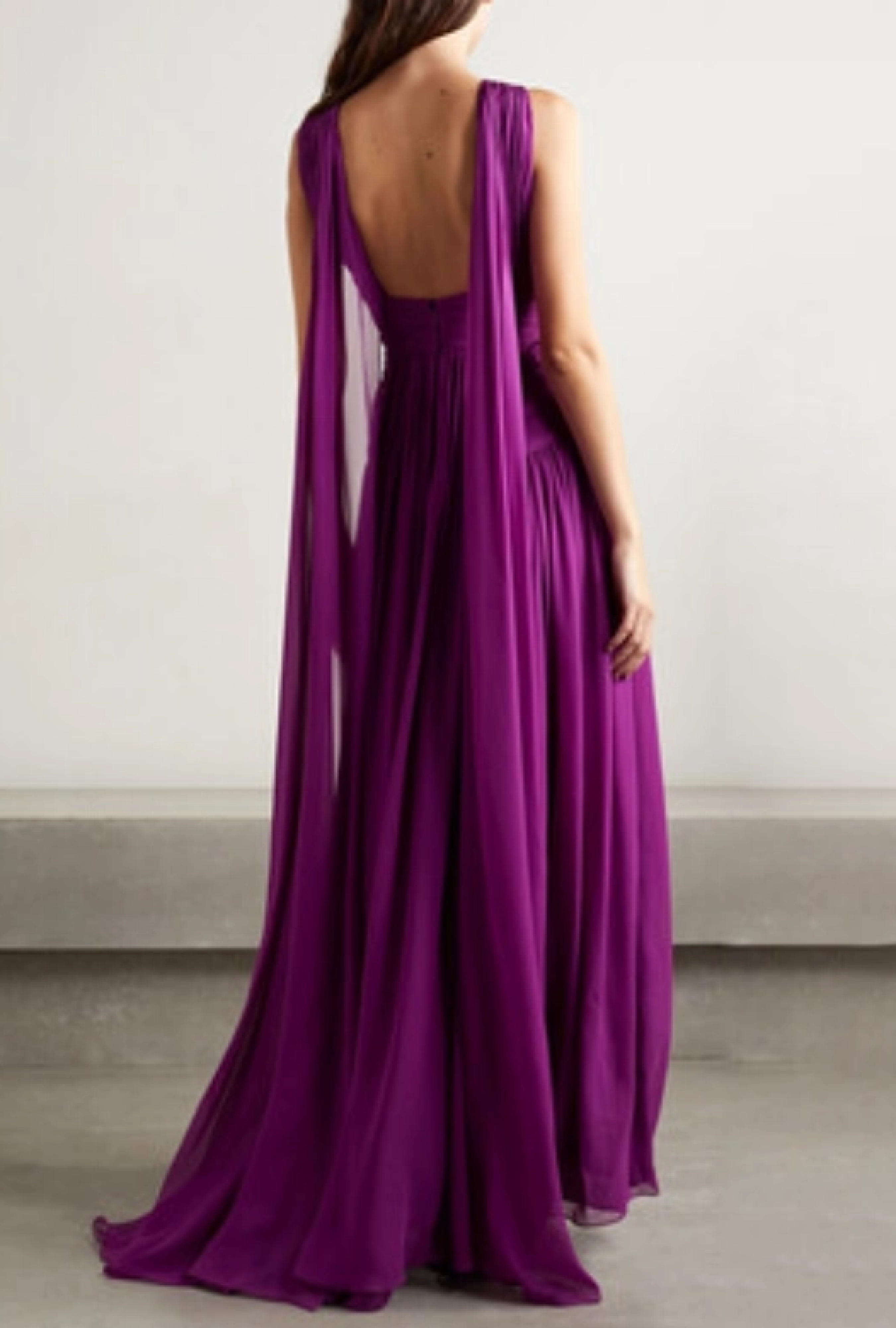 Robe Elie Saab Cape Effect