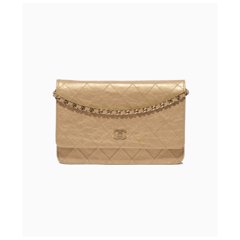 Sac Chanel Agneau Doré