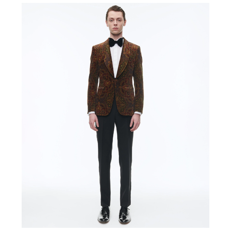 Smoking Fursac Velours Motifs