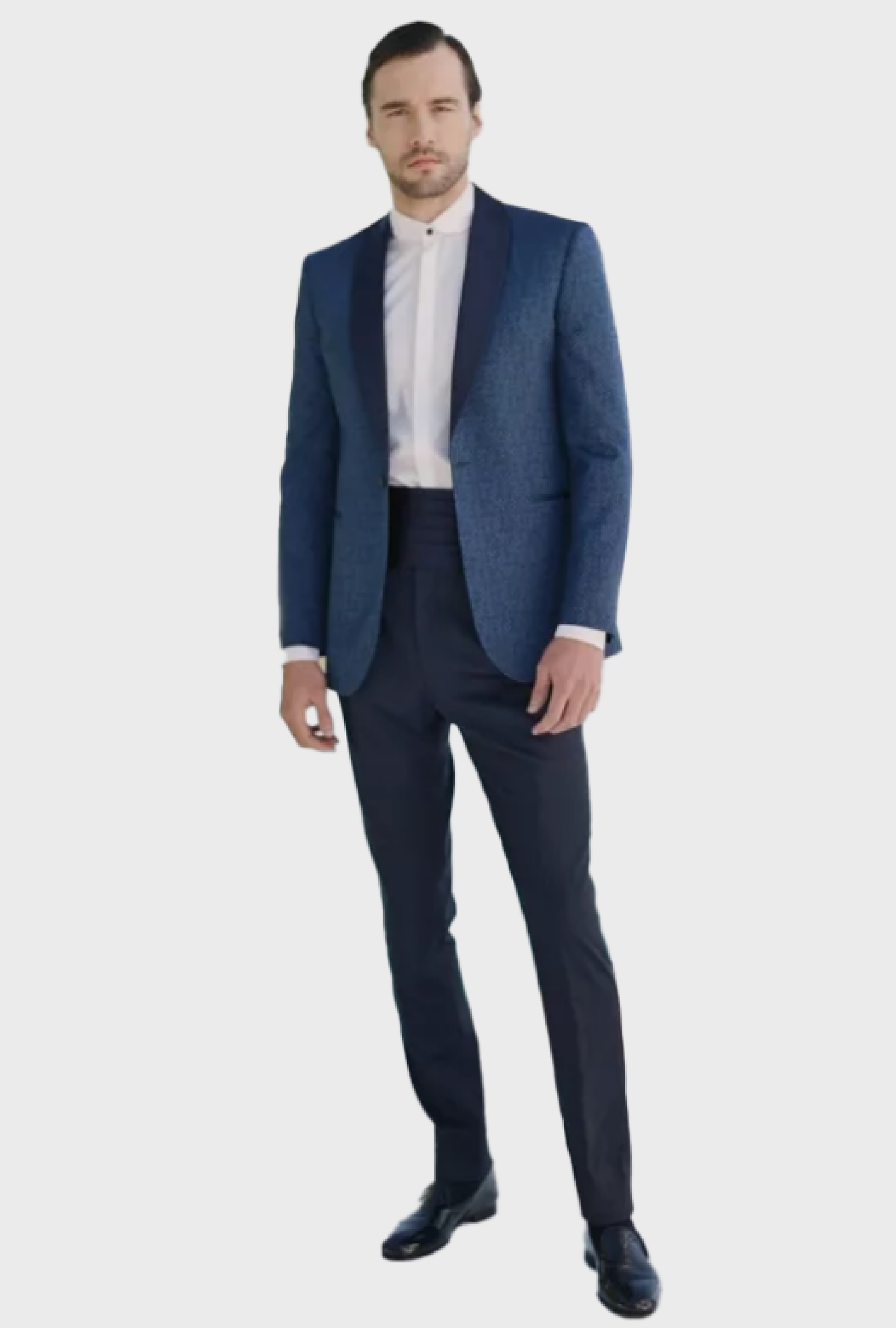 Veste Rives Paris Smoking Bleu Fantaisie