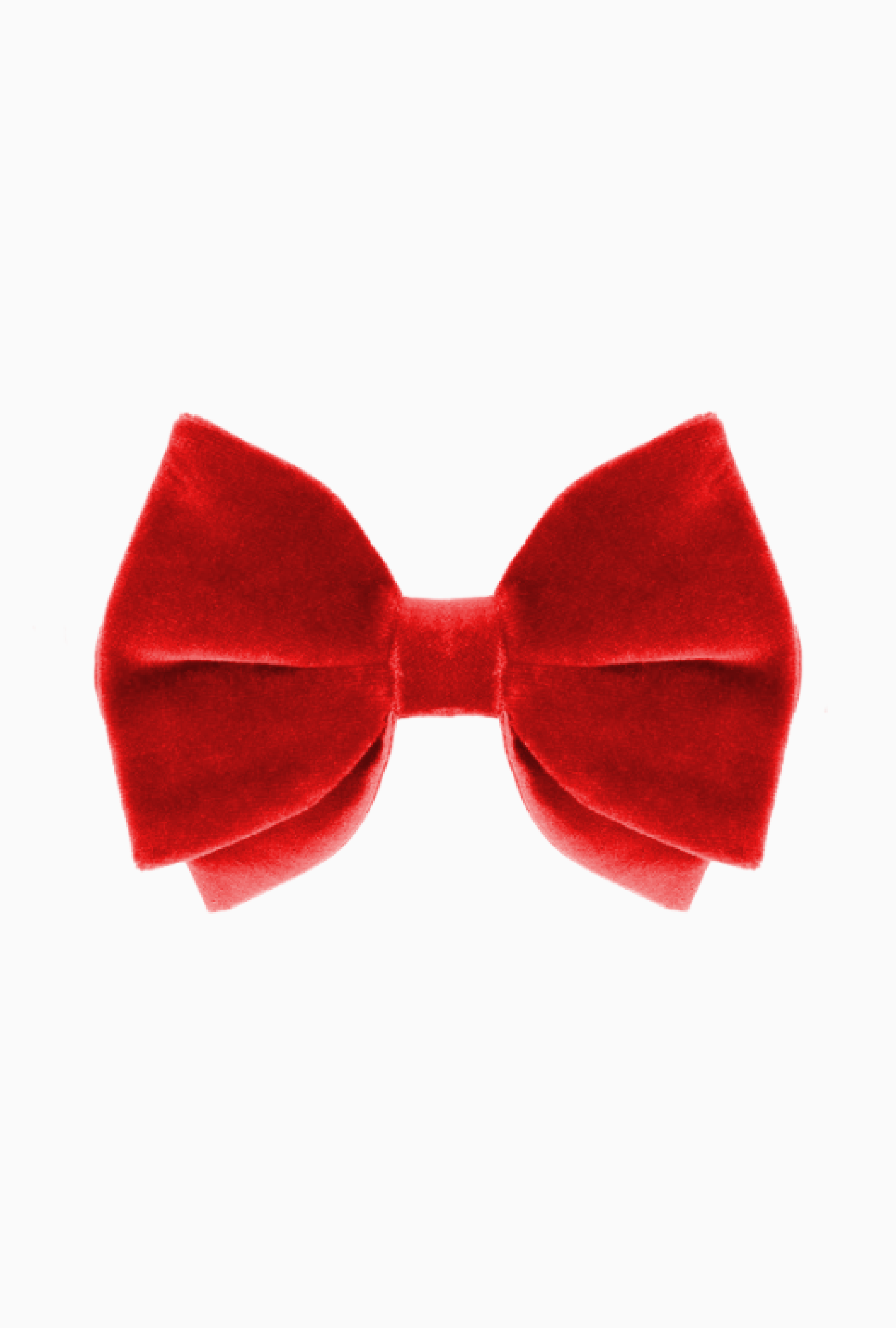 Noeud Papillon Fursac Velours Vermillon