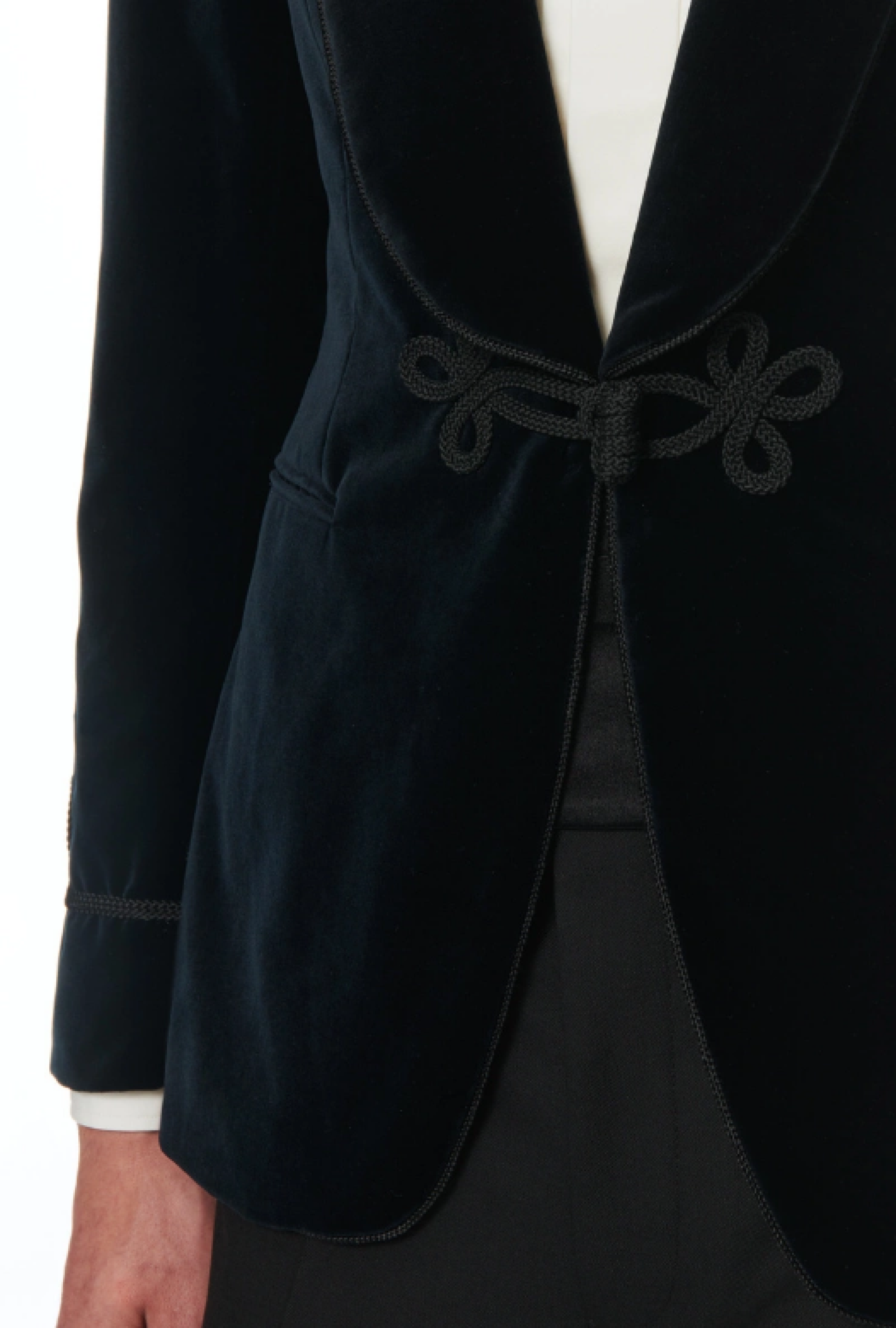 Smoking Fursac Velours Marine