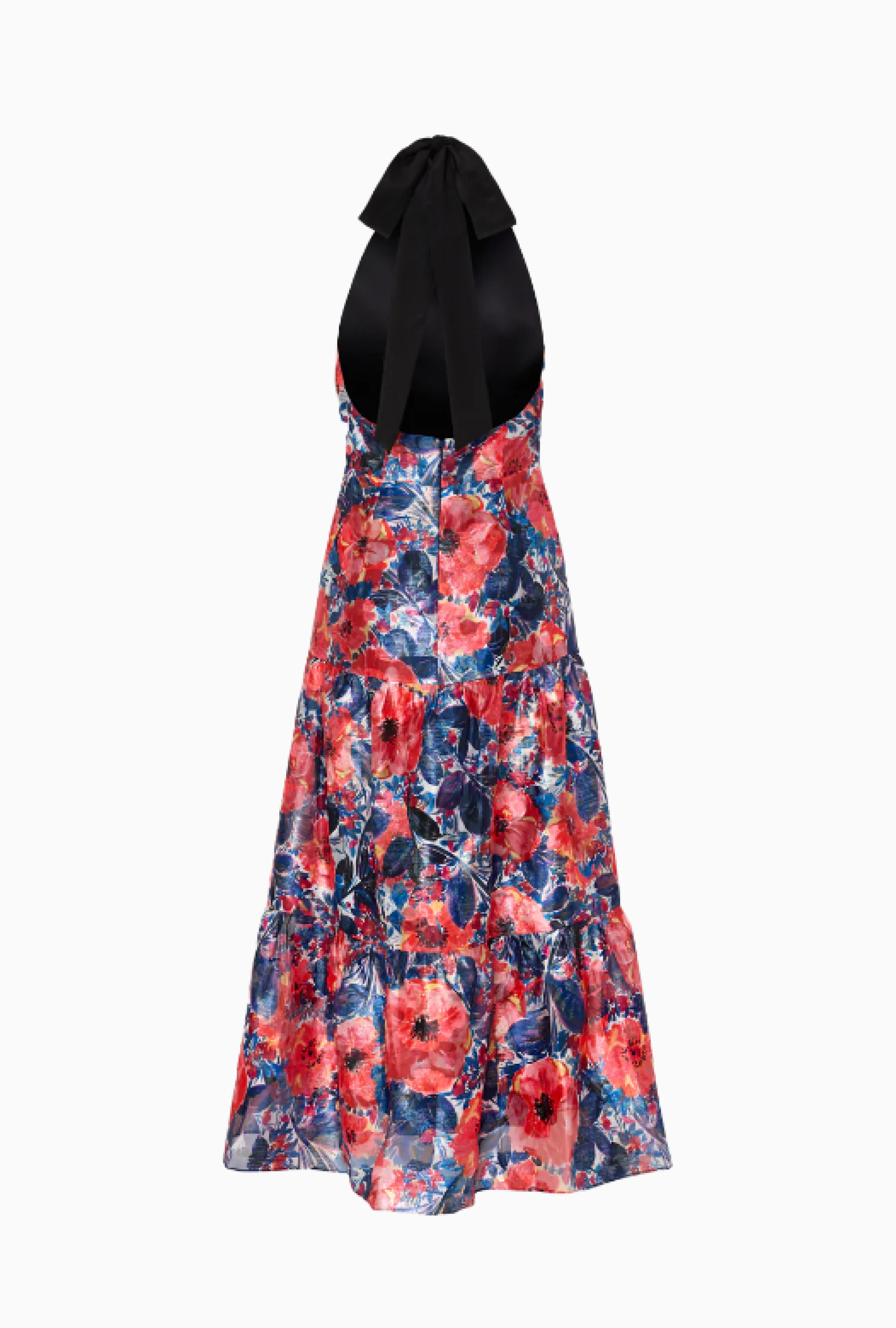 Robe Milly Hayden Watercolor Poppy Jacquard