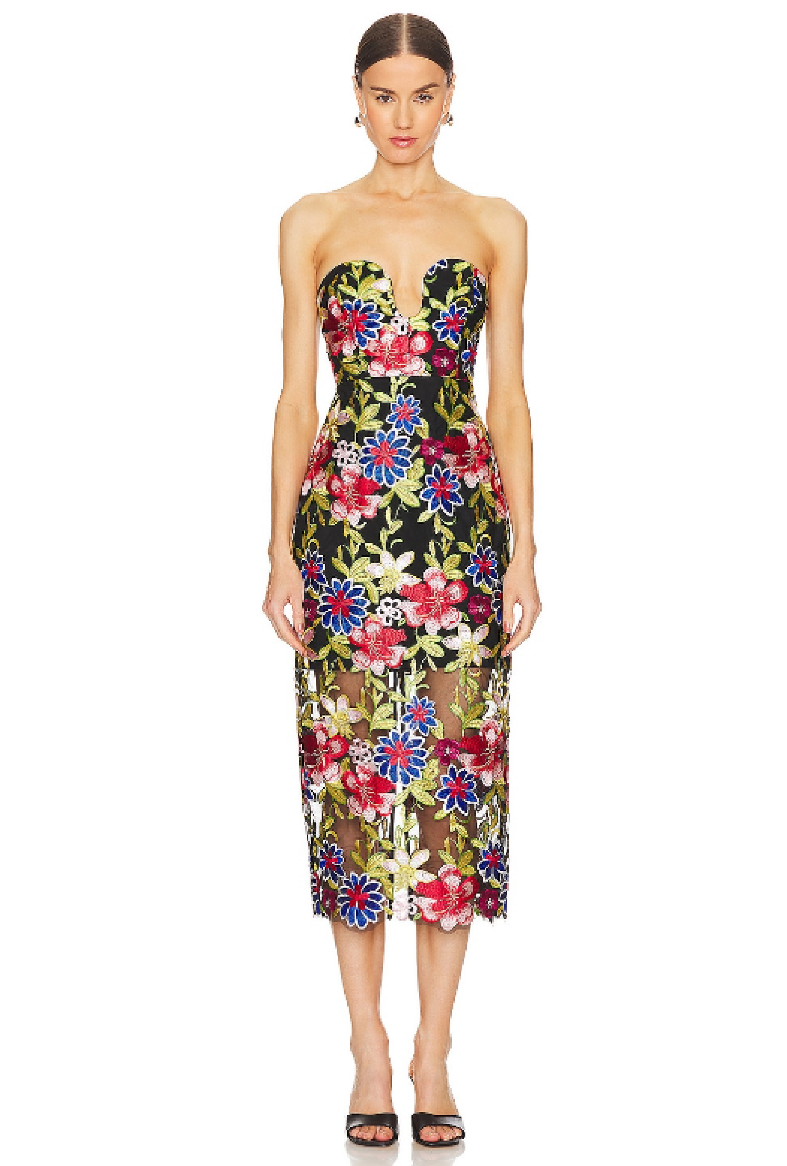 Robe Milly Artem Spanish Garden Embroidery