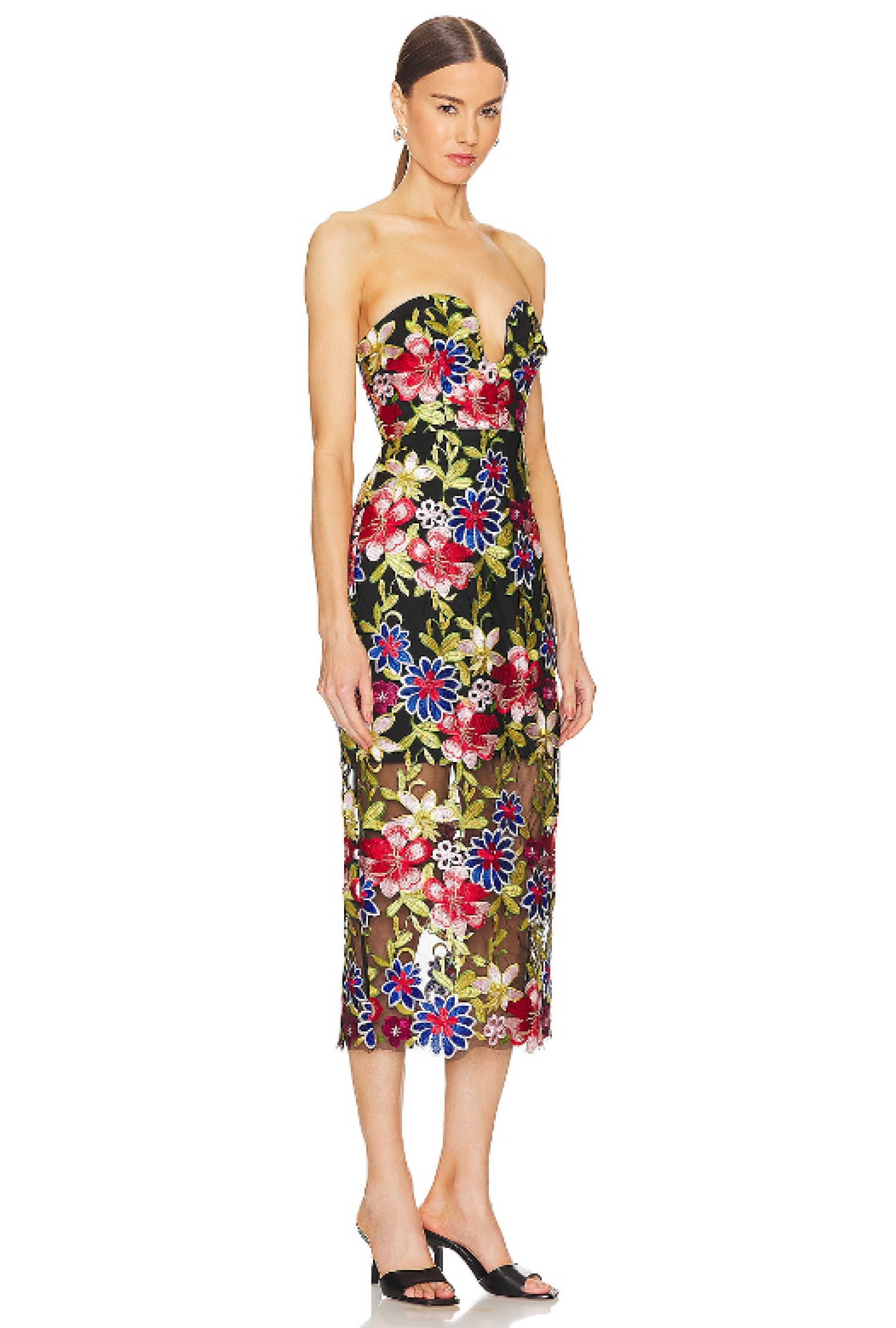 Robe Milly Artem Spanish Garden Embroidery