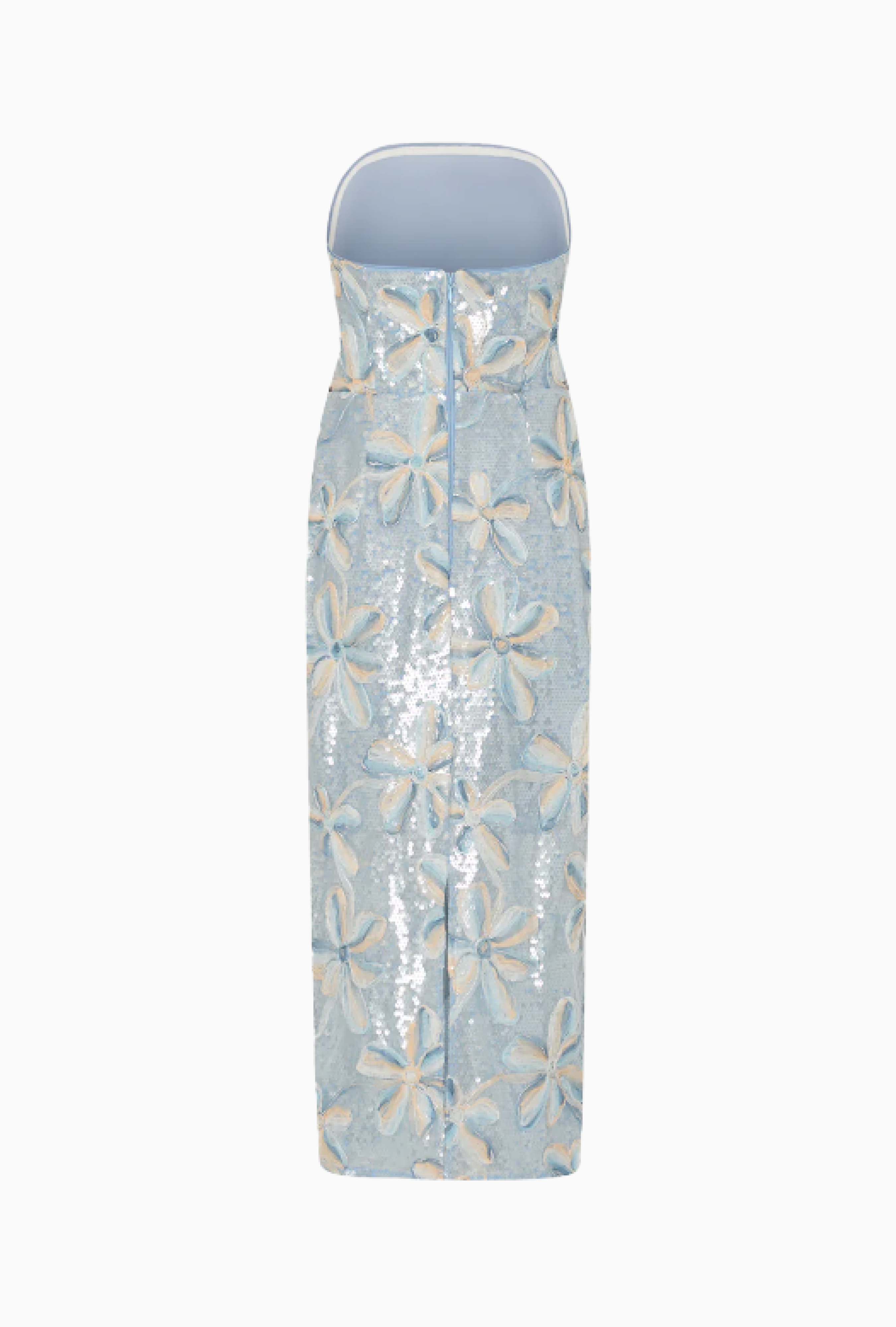 Robe Milly Floral Embroidery Sequin