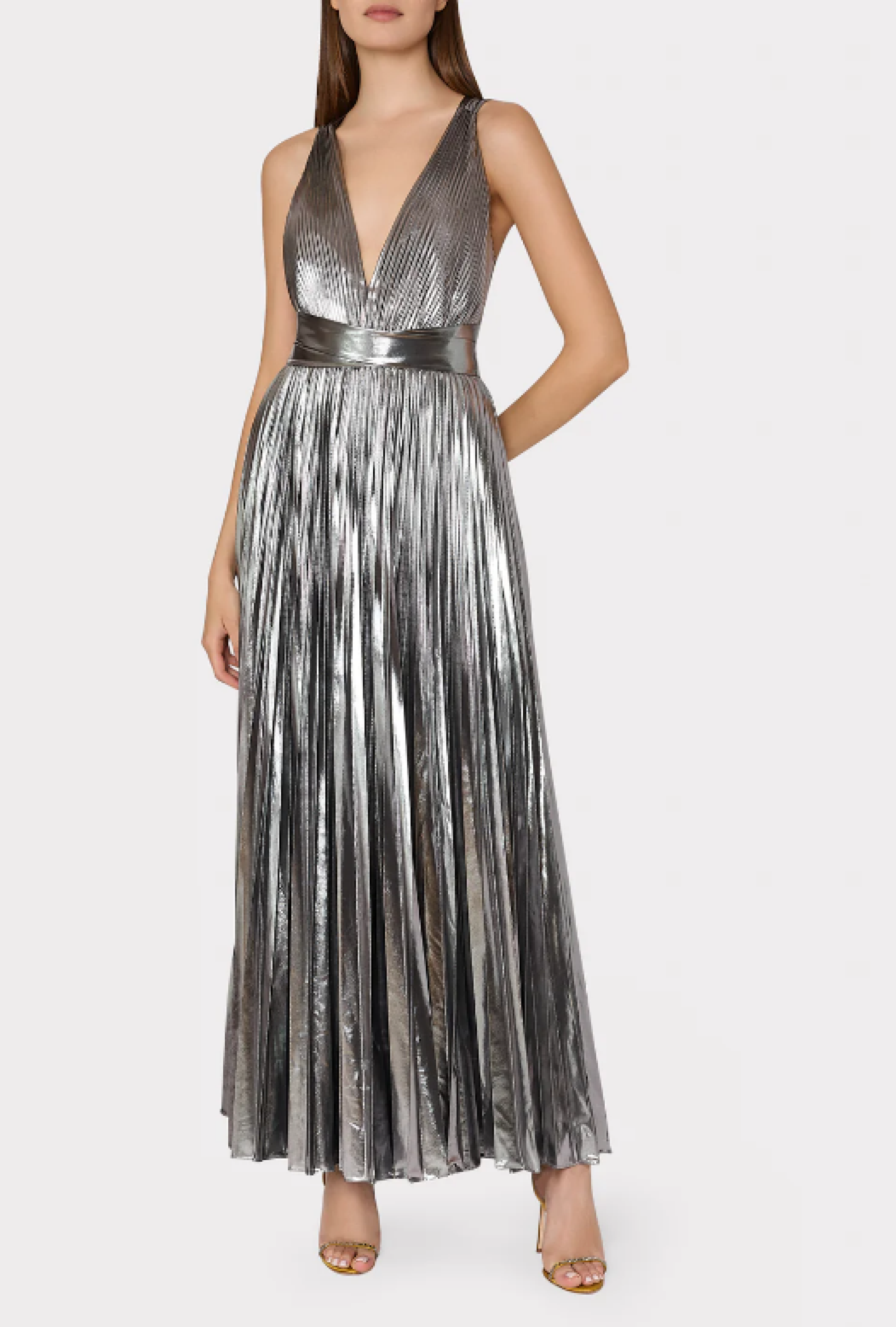 Robe Milly Oria Silver Dress