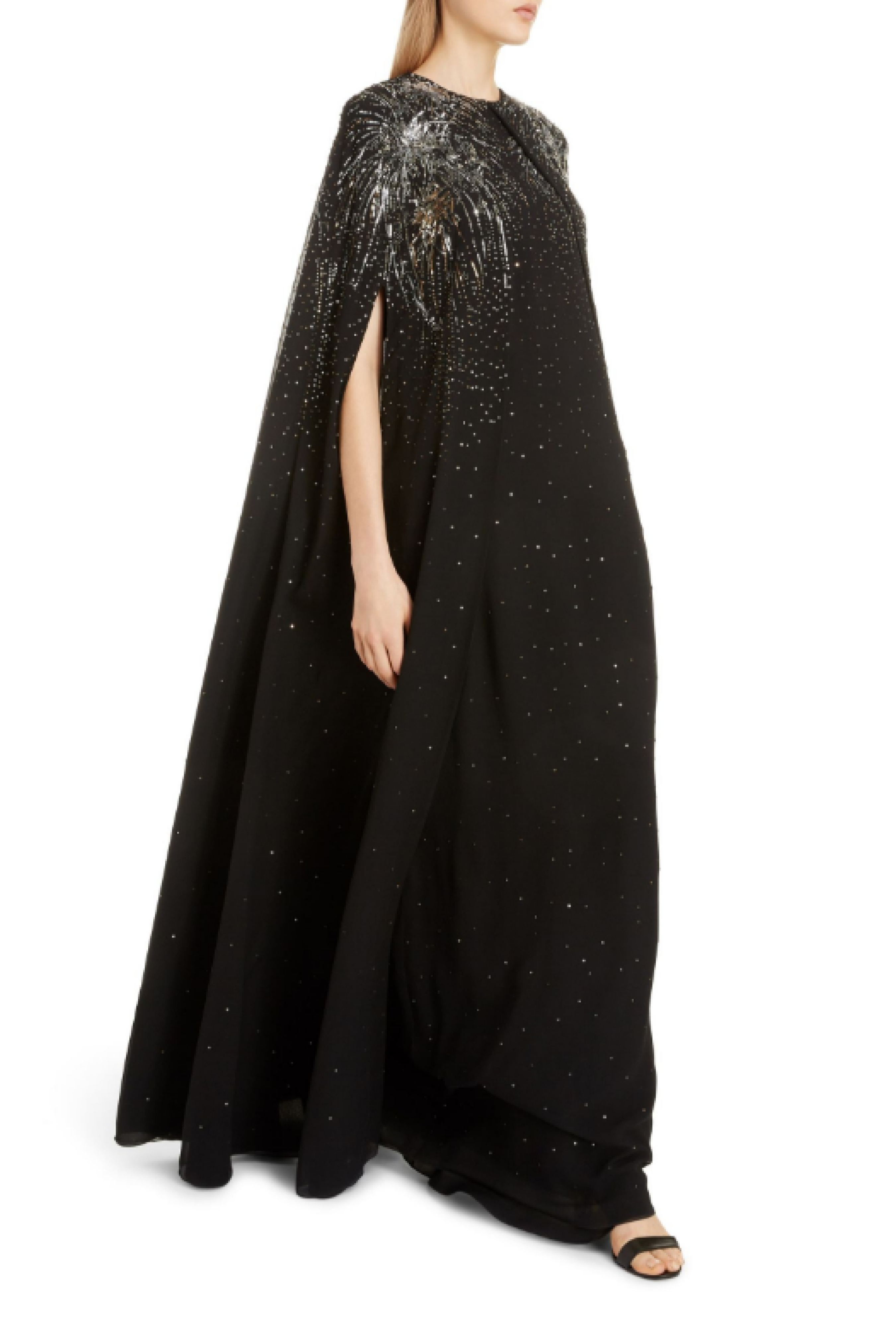 Cape Givenchy Metallic Firework