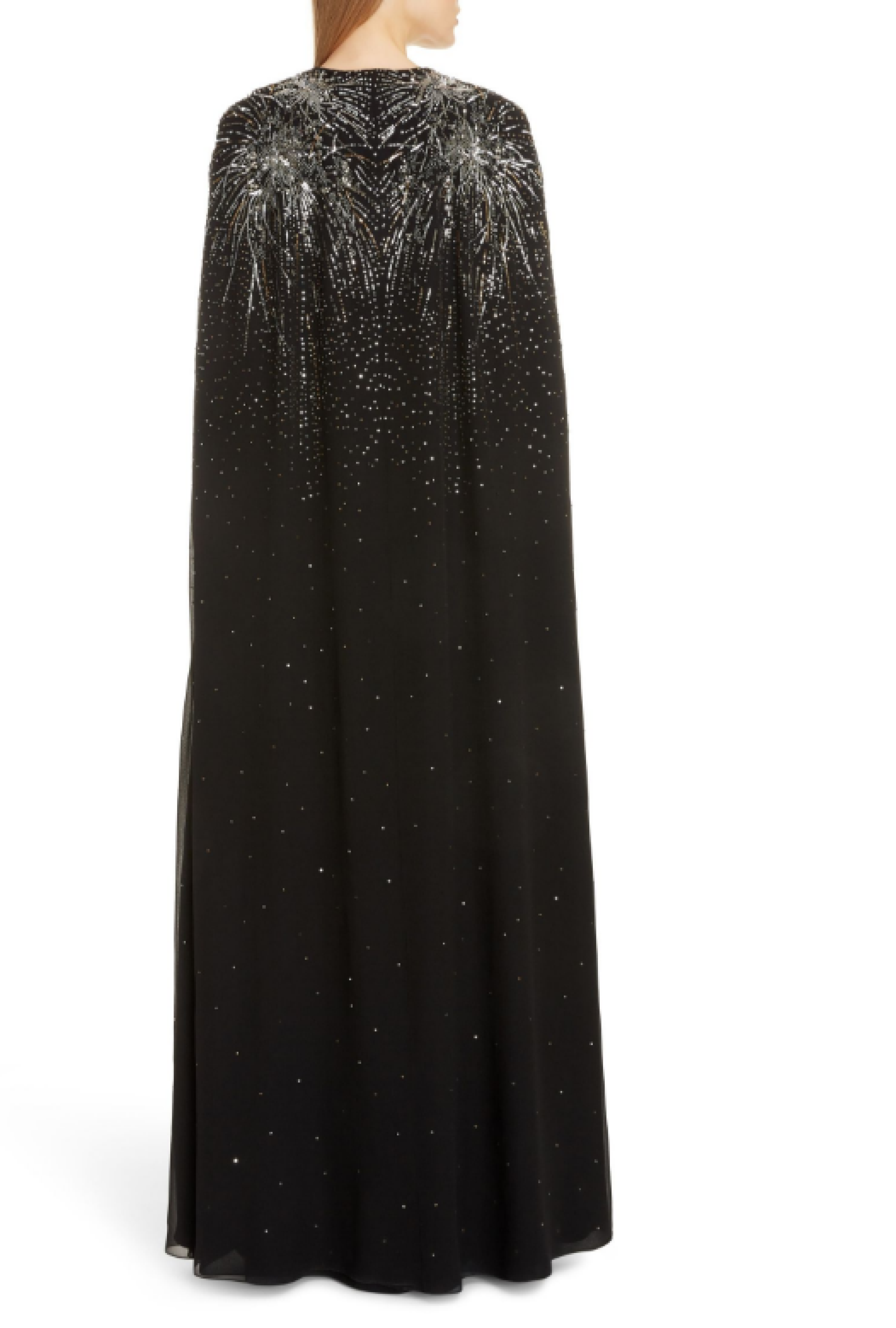 Cape Givenchy Metallic Firework