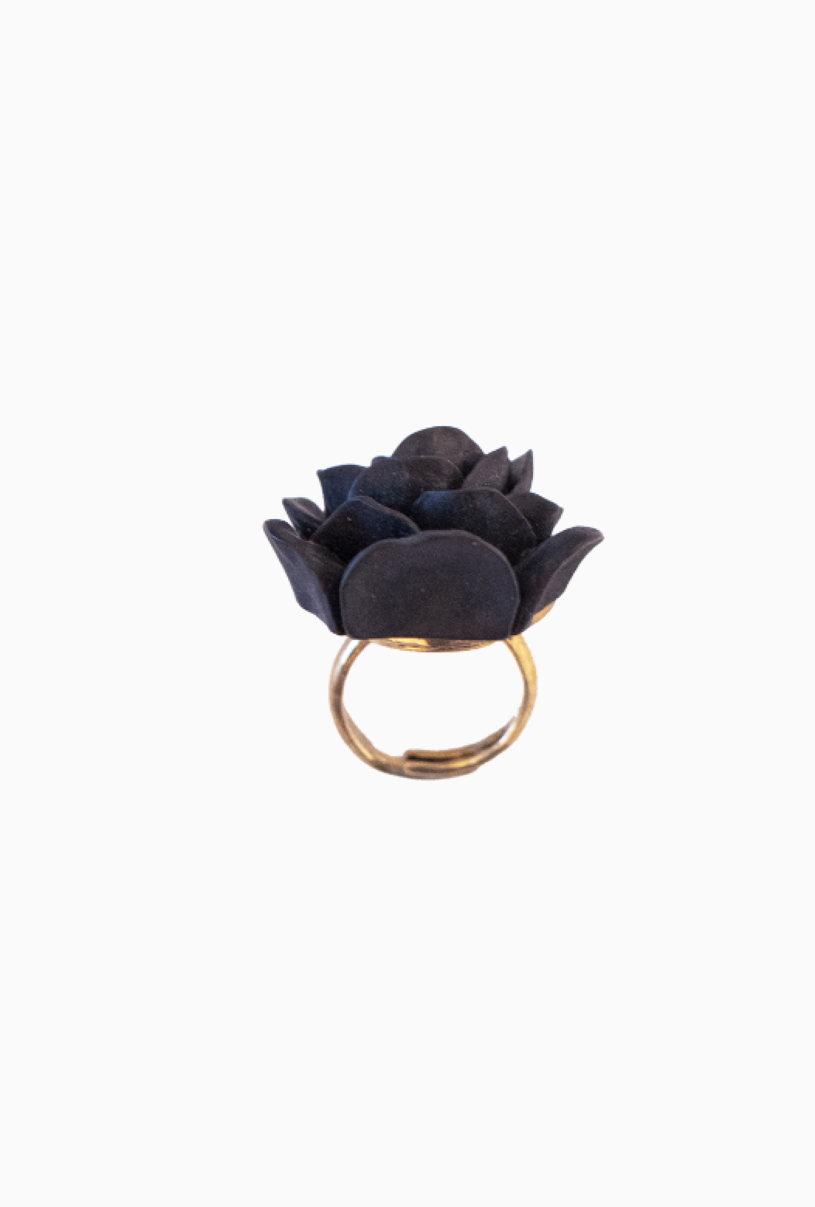 Bague My Couture Corner Camélia Noir