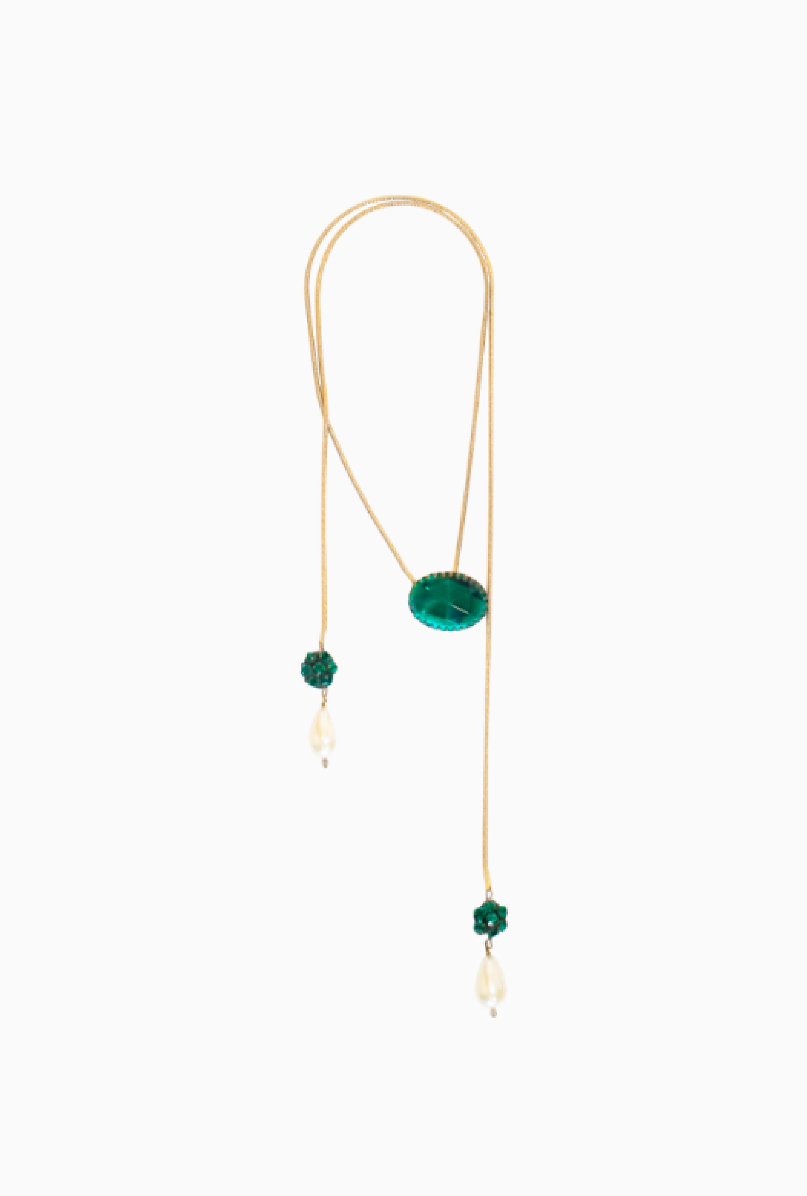 Collier Azzaro Albia Green