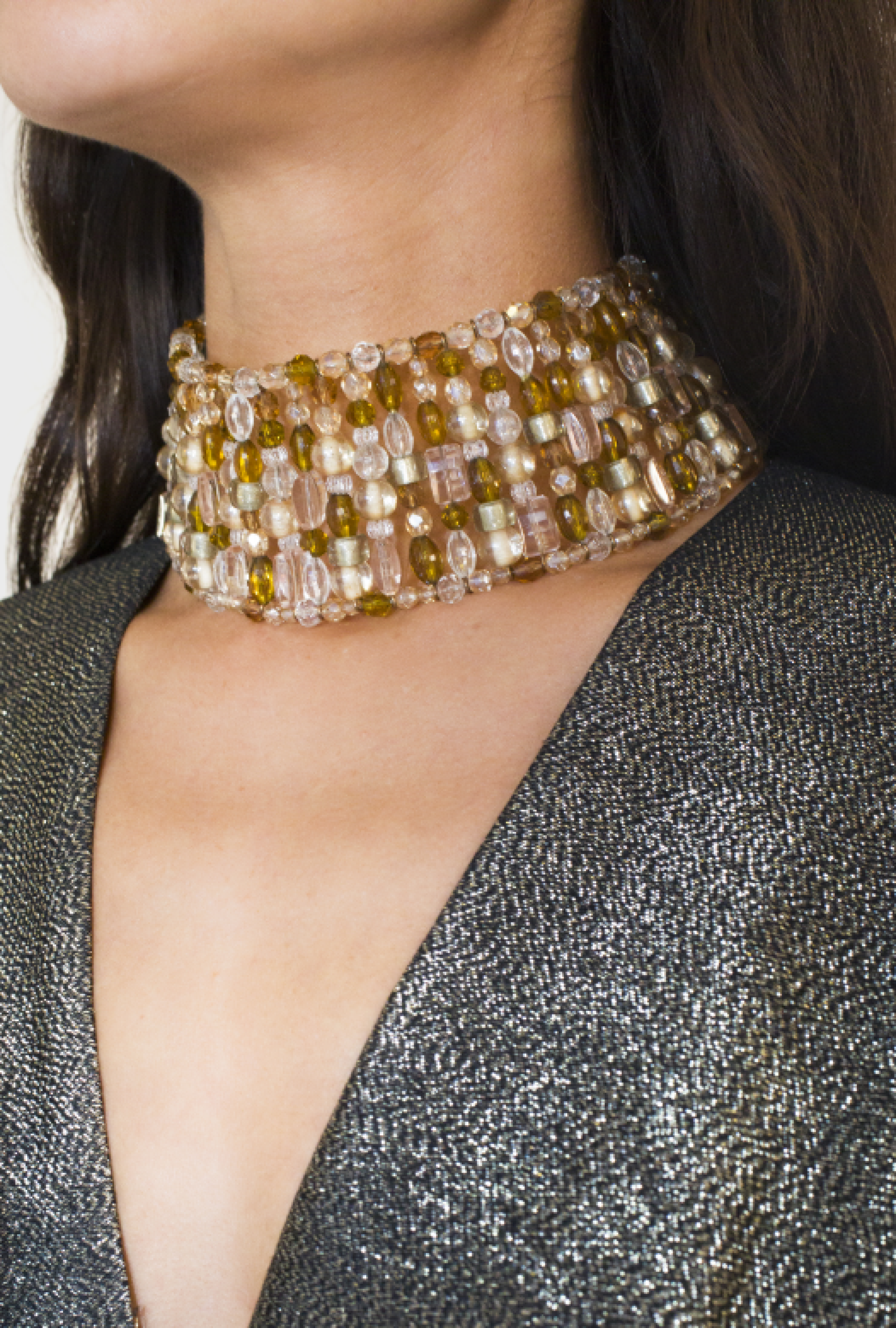 Collier Azzaro Nacrea Doré