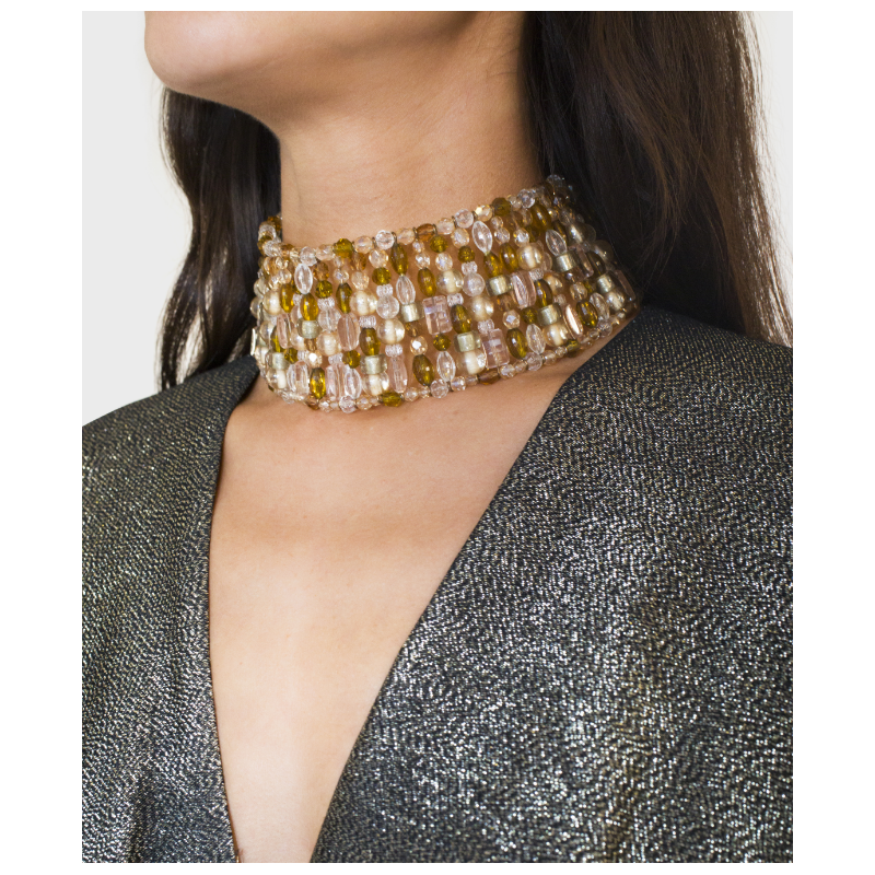 Collier Azzaro Nacrea Doré