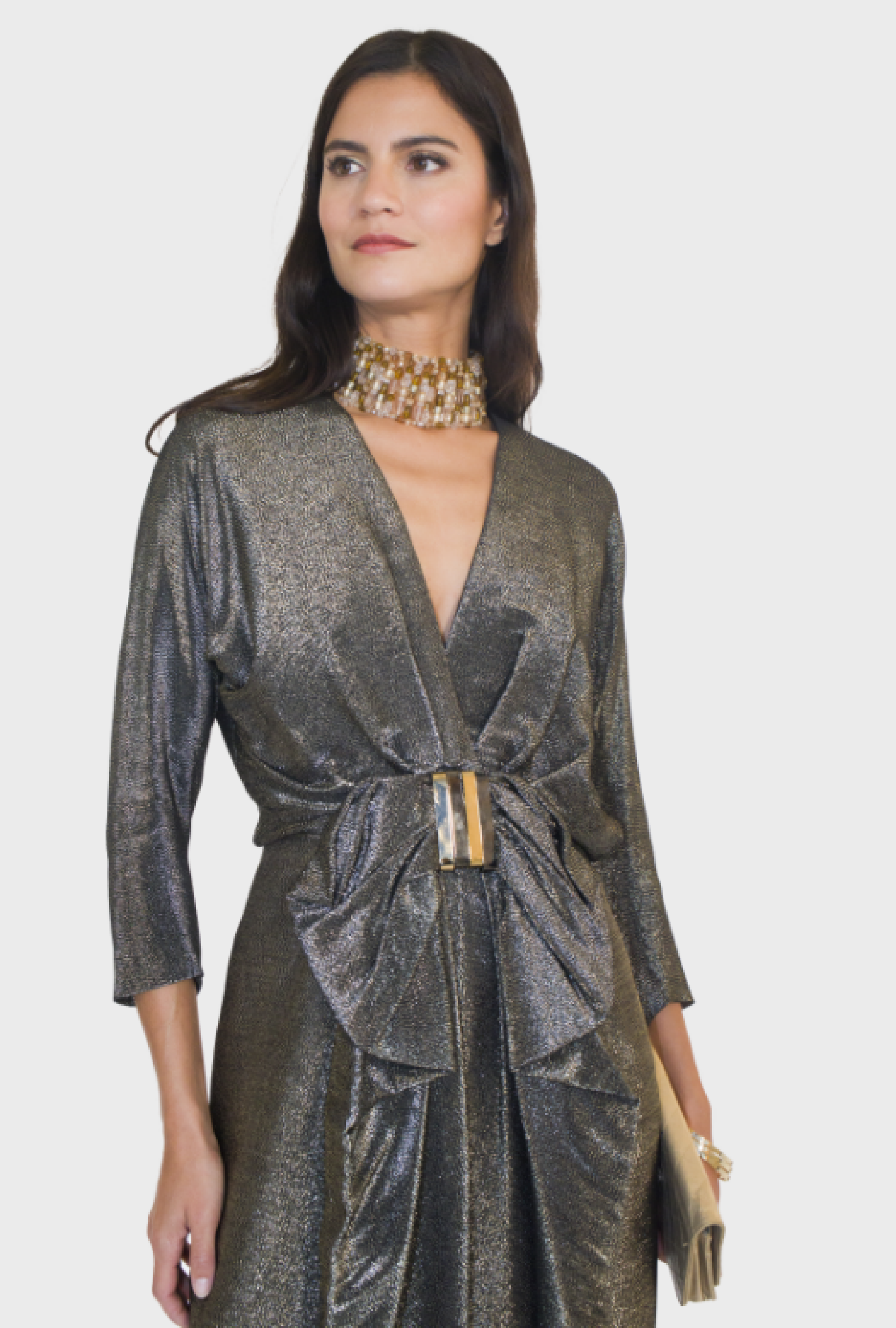 Collier Azzaro Nacrea Doré