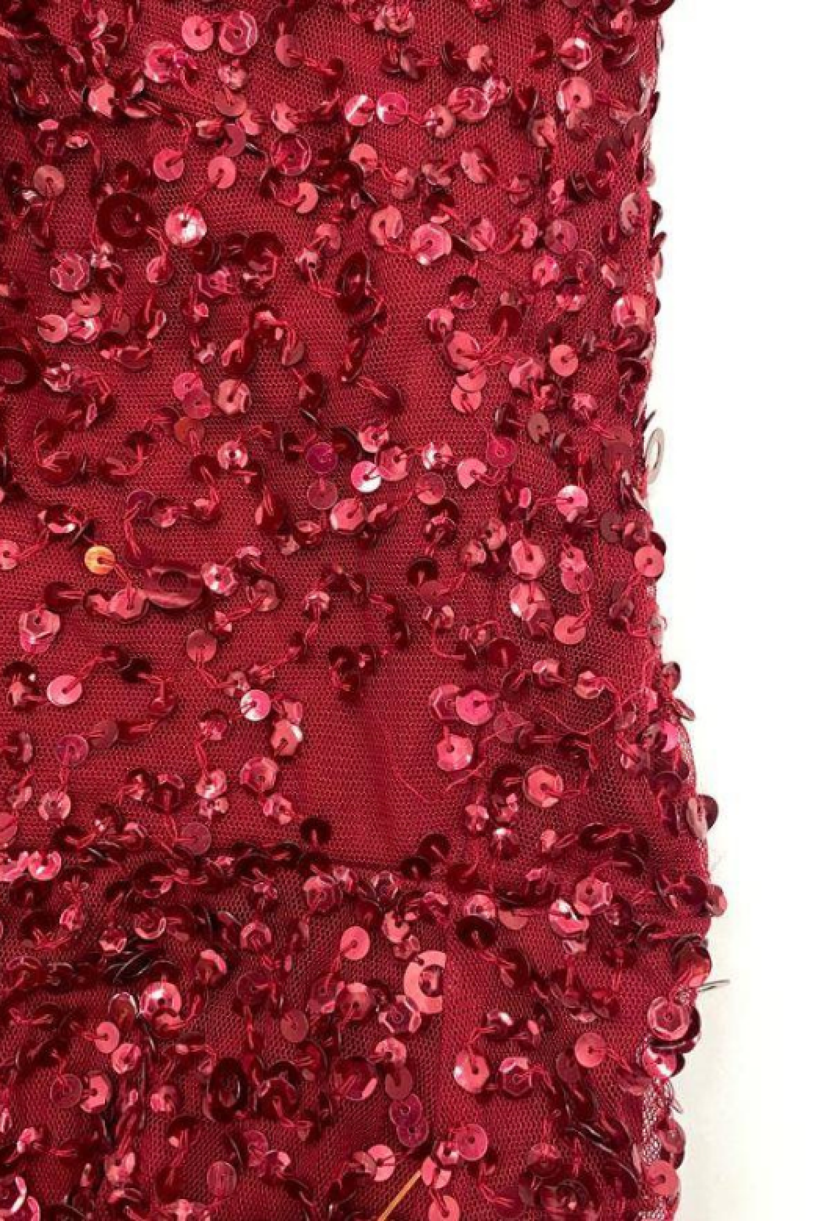 Robe Adrianna Papell Rouge Paillette