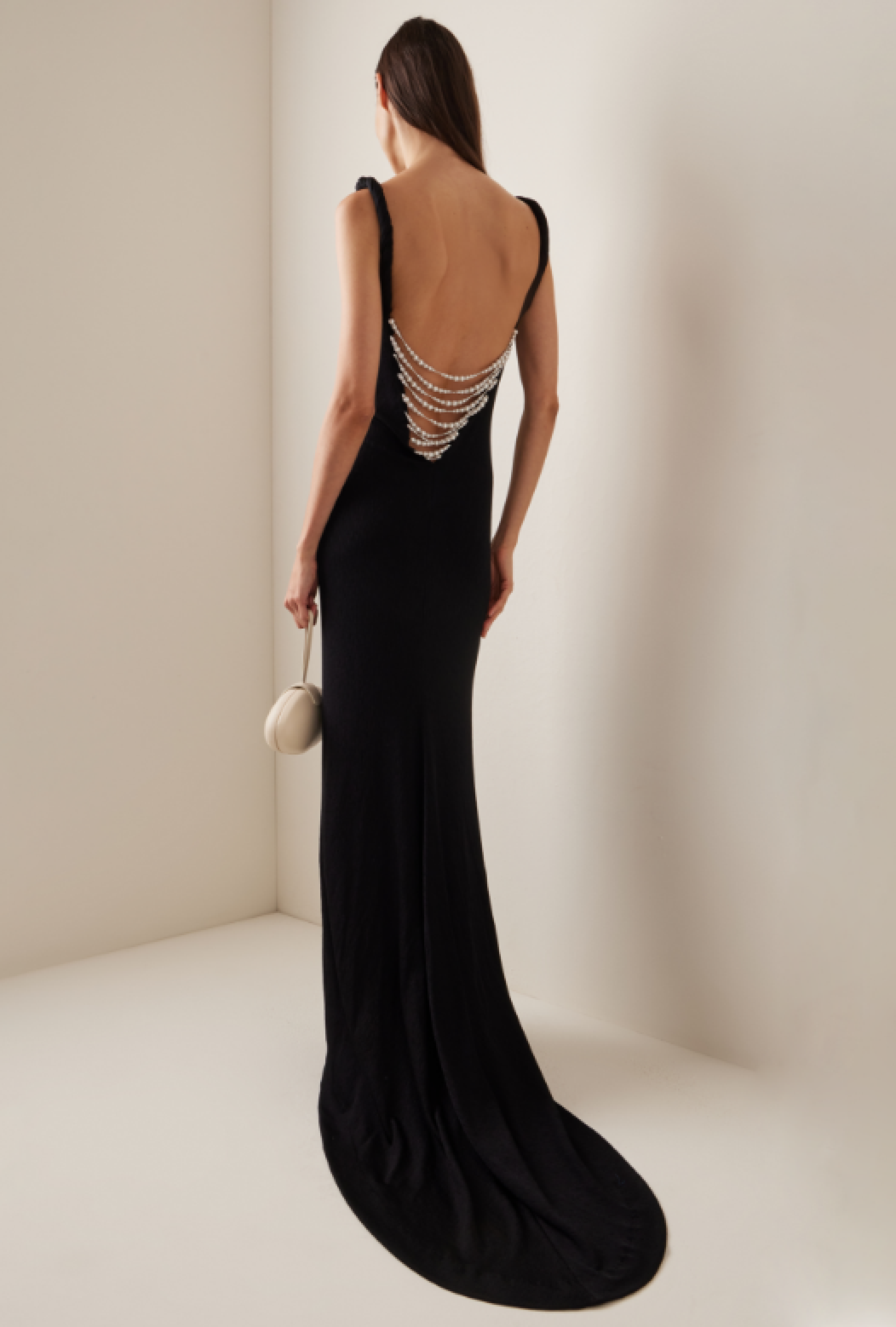 Robe Givenchy Torsades Perlées