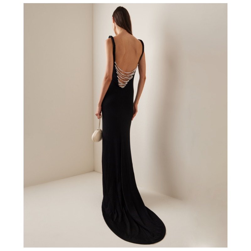 Robe Givenchy Torsades Perlées