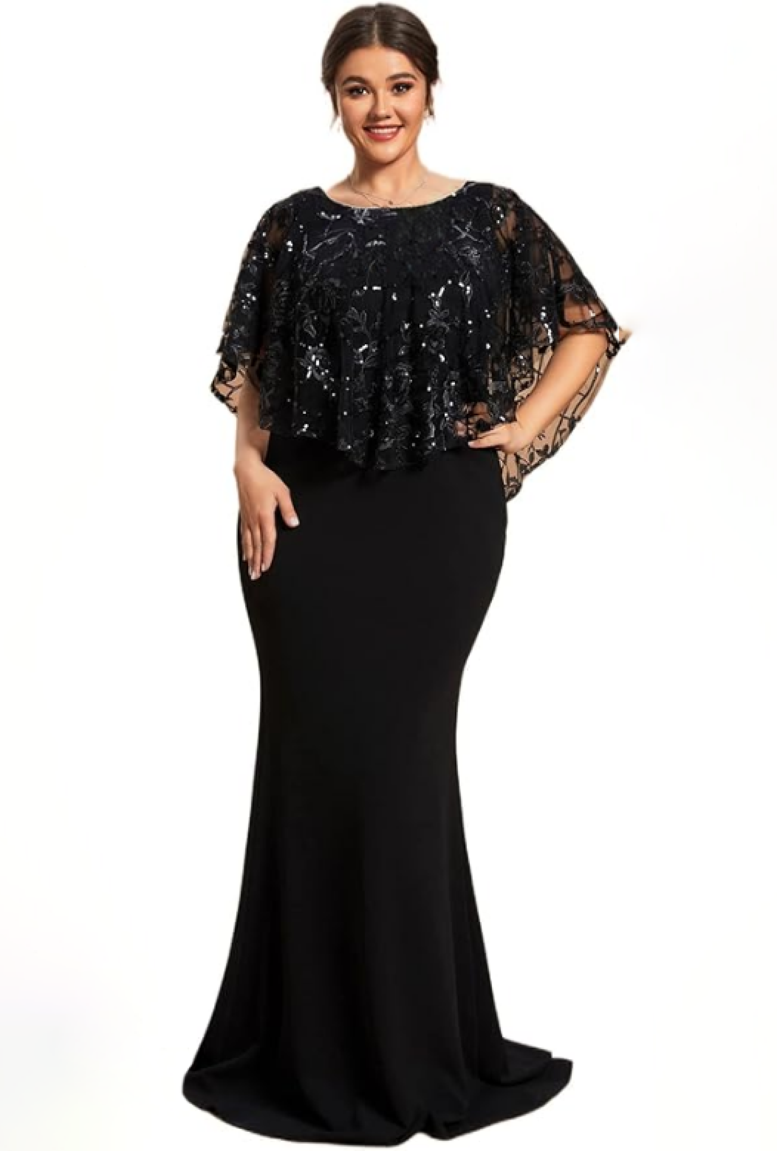 Robe My Couture Corner Flower Black