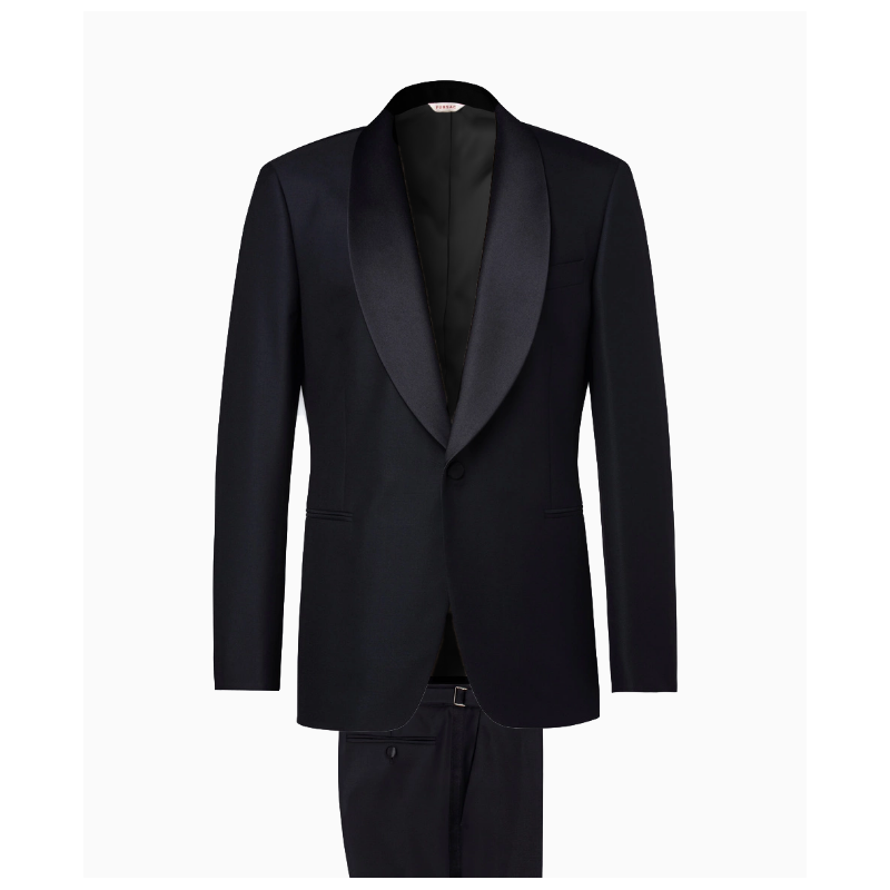 Smoking Fursac Noir Doublure Noir