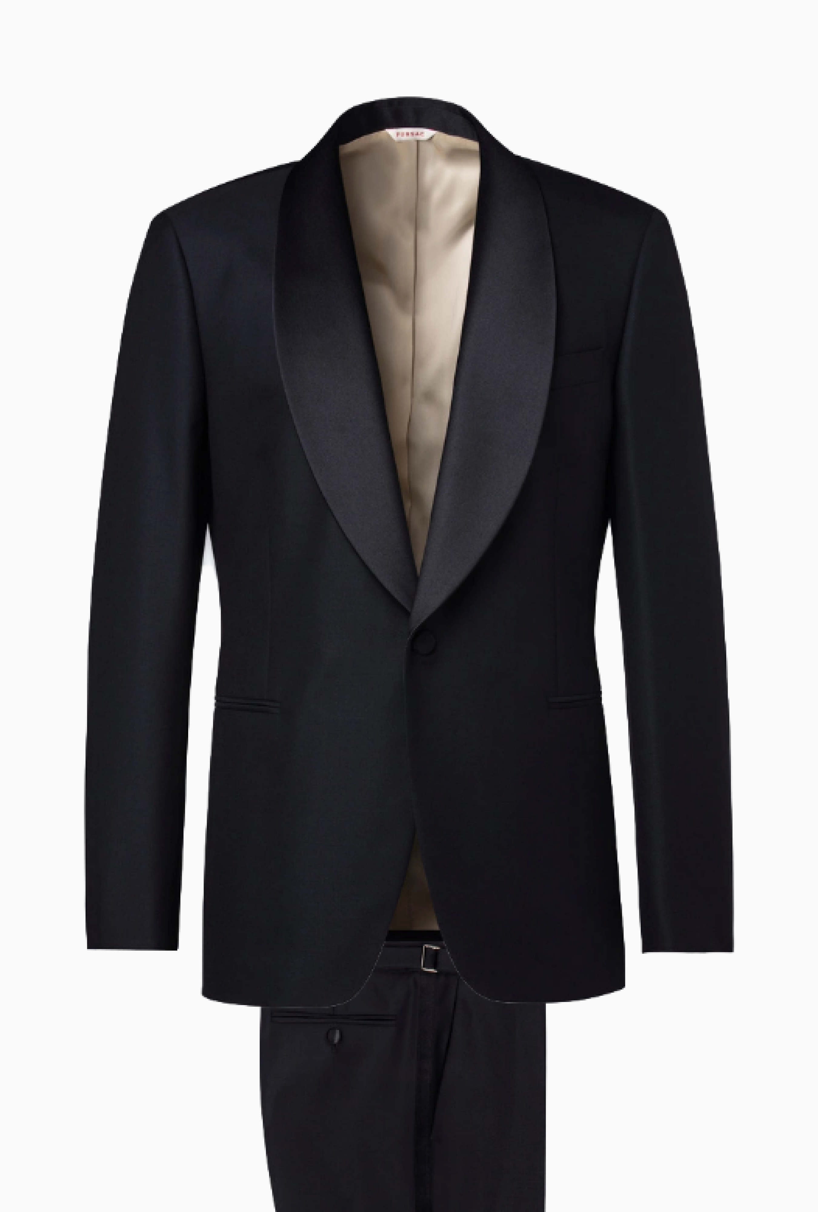 Smoking Fursac Noir Doublure Beige