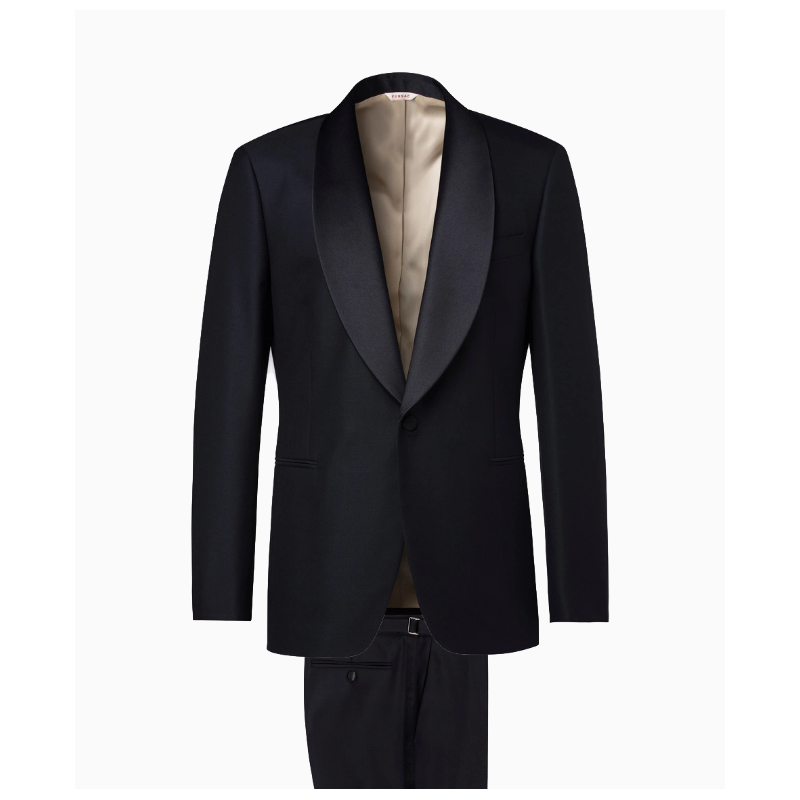 Smoking Fursac Noir Doublure Beige