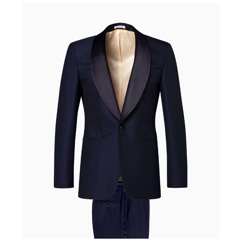 Smoking Fursac Marine Doublure Beige