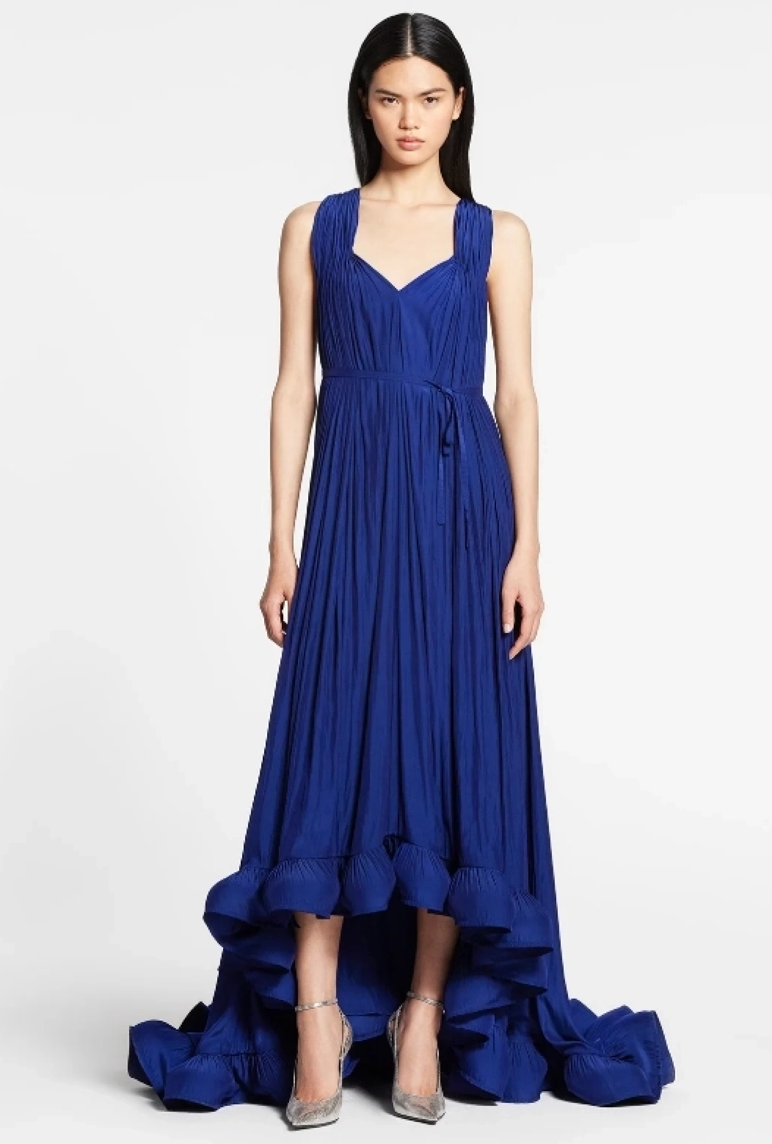 Robe Lanvin Charmeuse Indigo