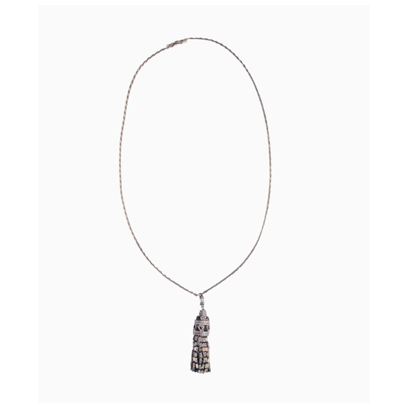 Collier My Couture Corner Pompom Silver