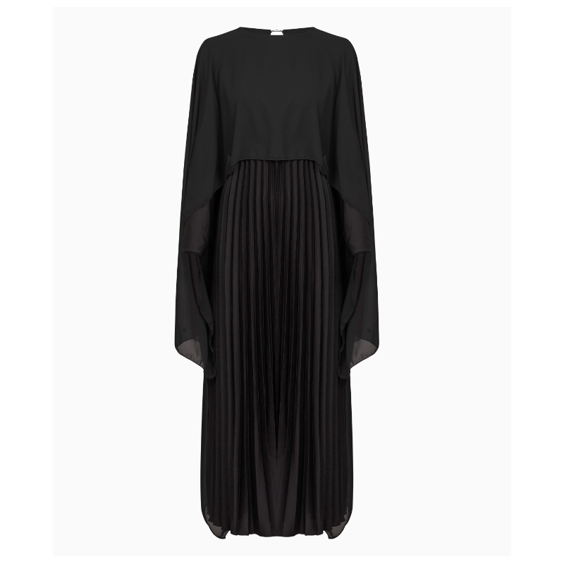 Robe My Couture Corner Black Cape