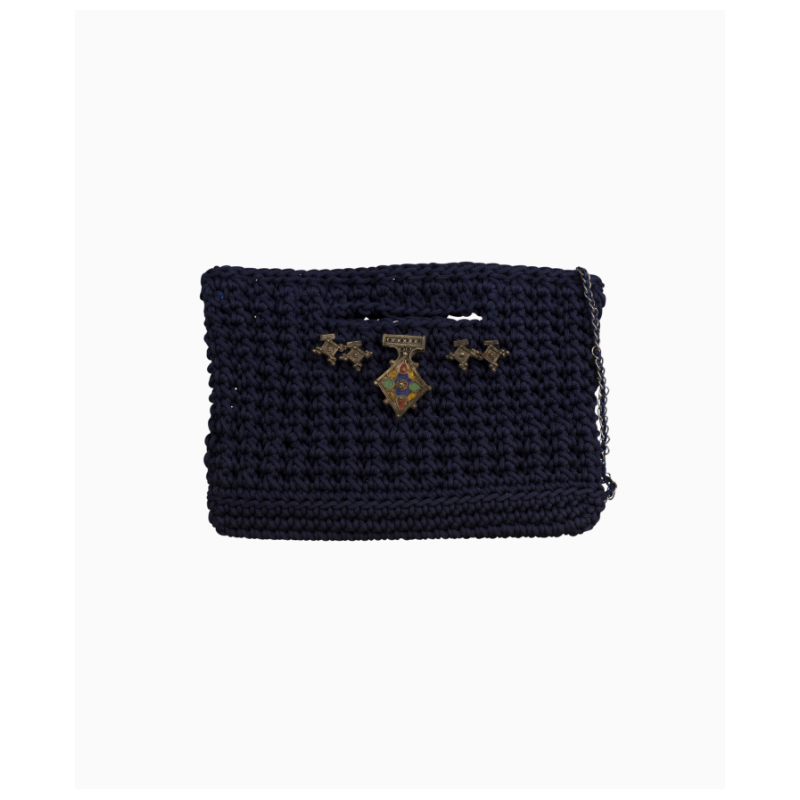 Sac My Couture Corner Tressé Violette