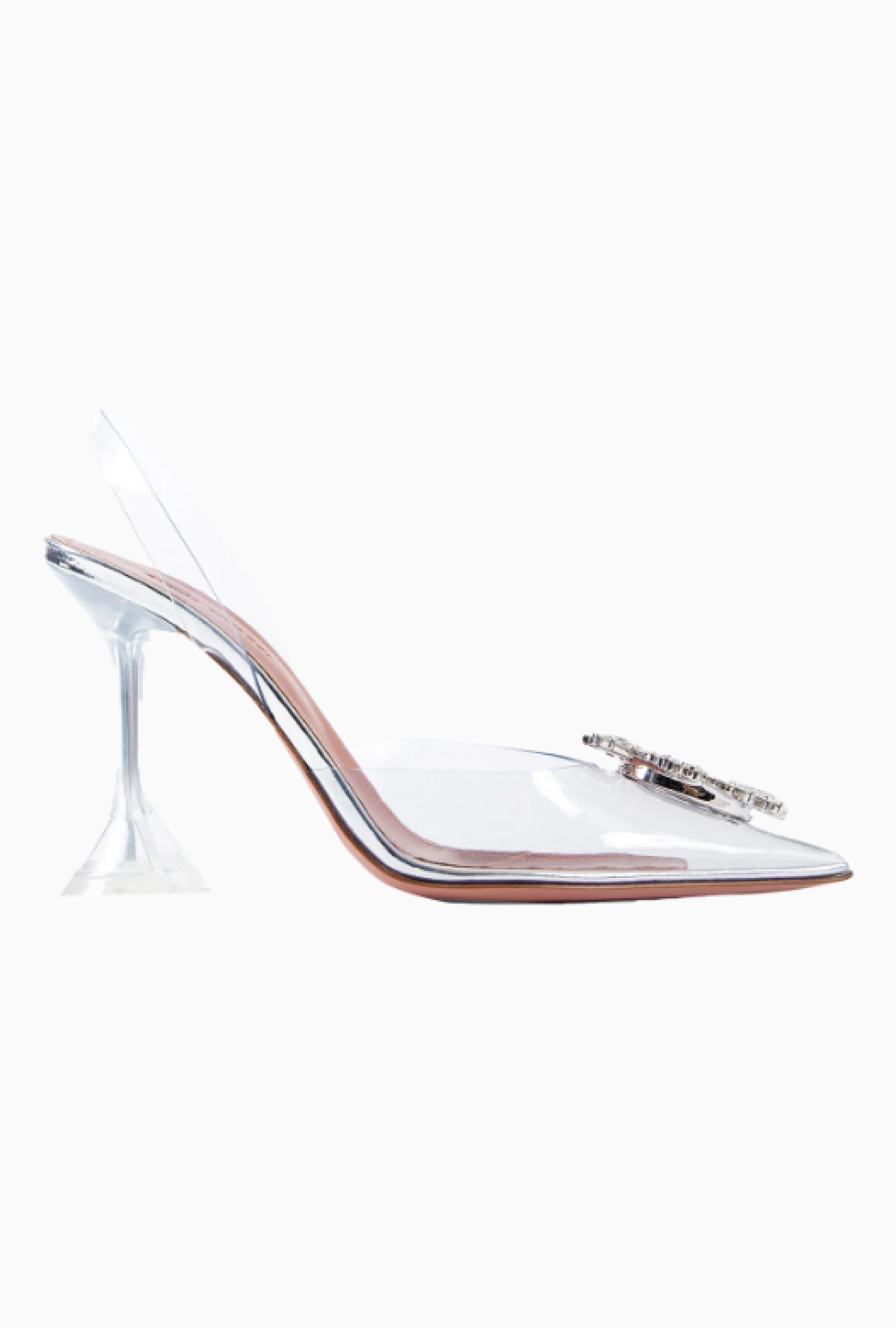 Chaussures Amina Muaddi Begum Glass Slingback