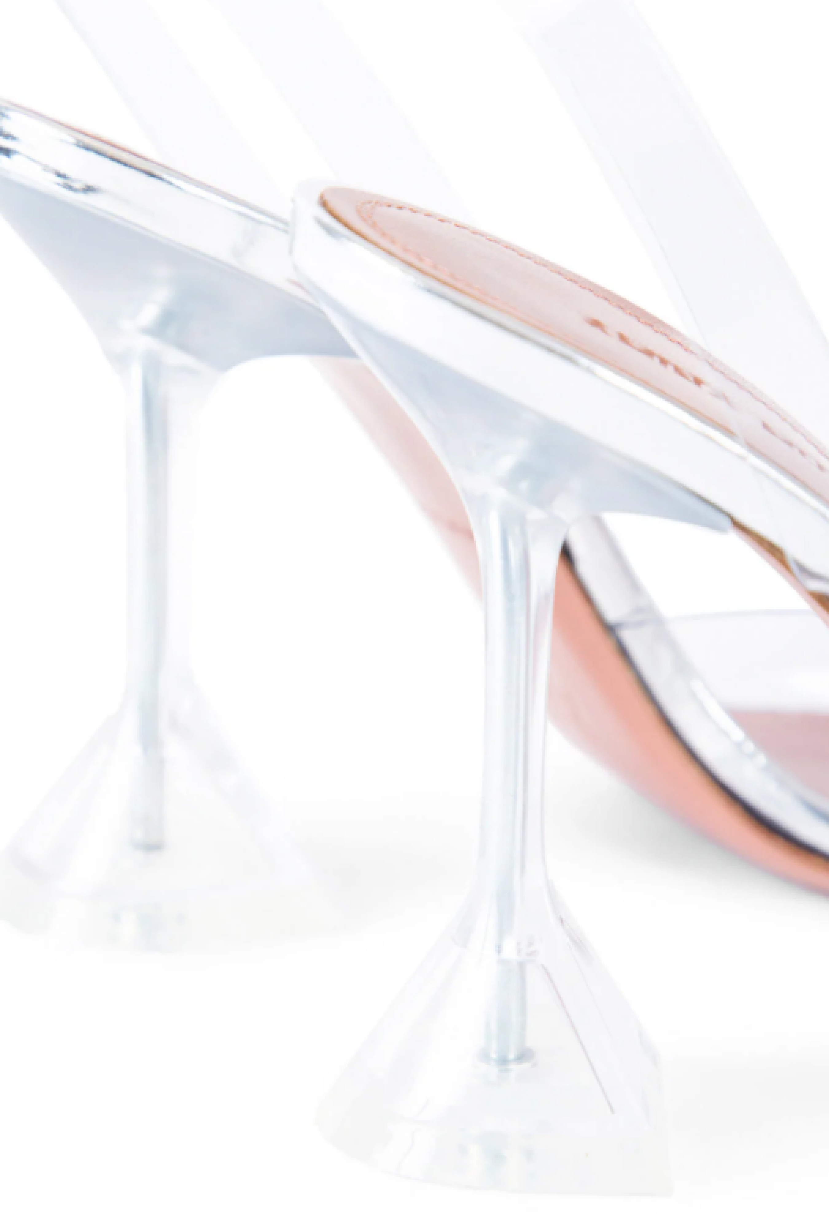 Chaussures Amina Muaddi Begum Glass Slingback