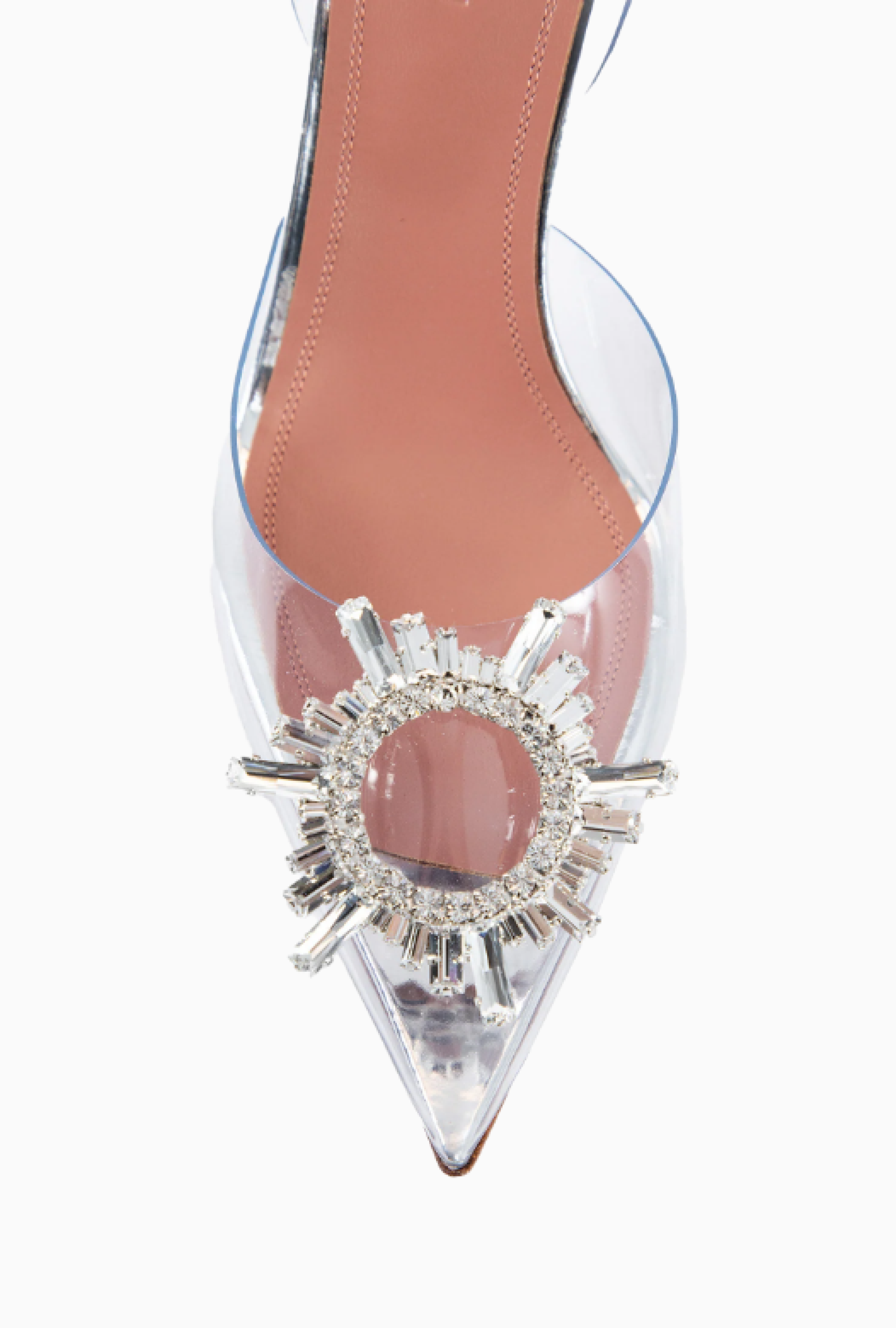 Chaussures Amina Muaddi Begum Glass Slingback