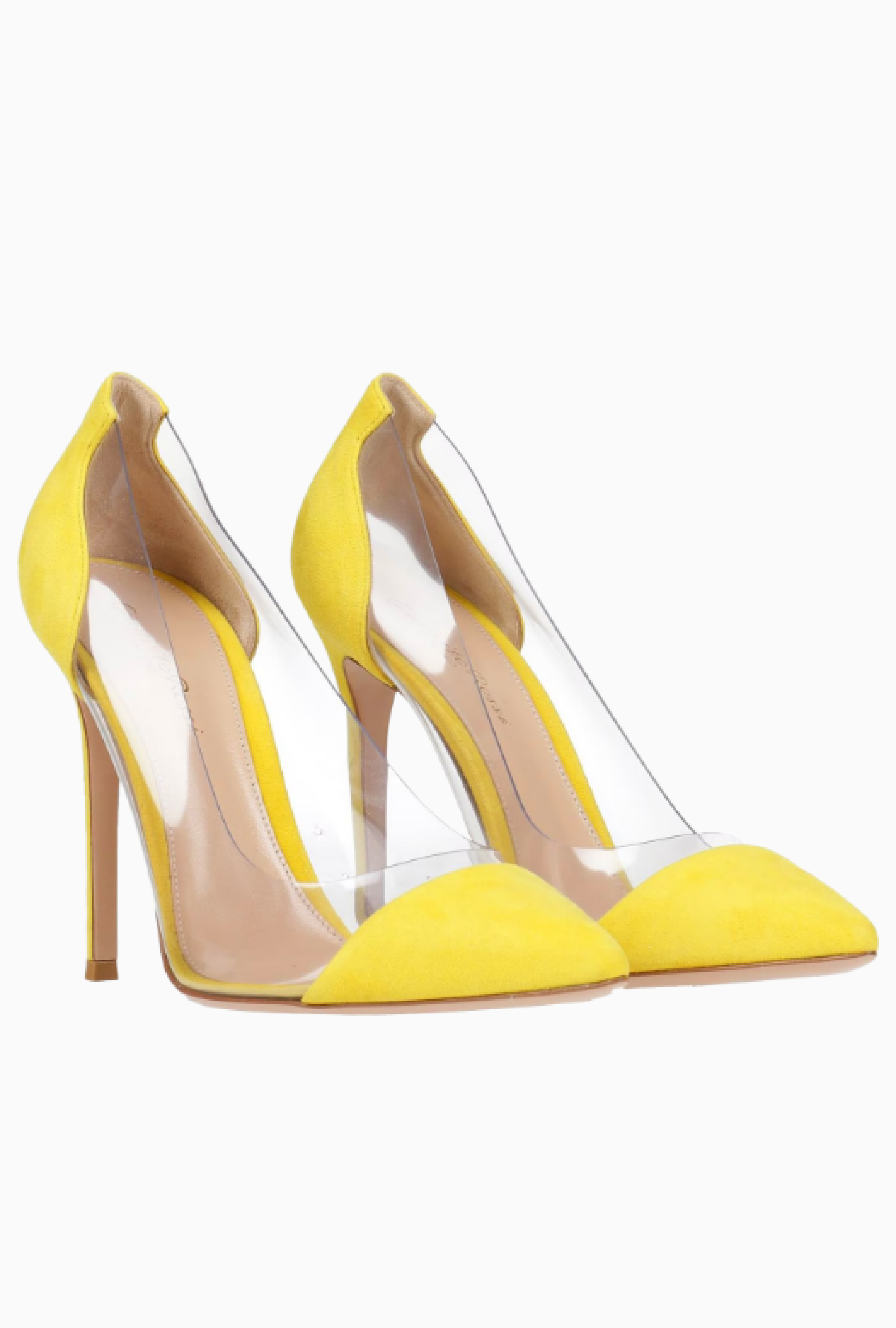 Chaussures Gianavito Rossi Escarpins Jaunes