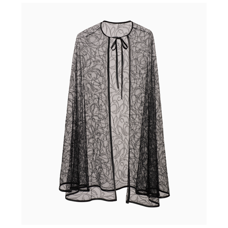 Cape My Couture Corner Dentelle Noire