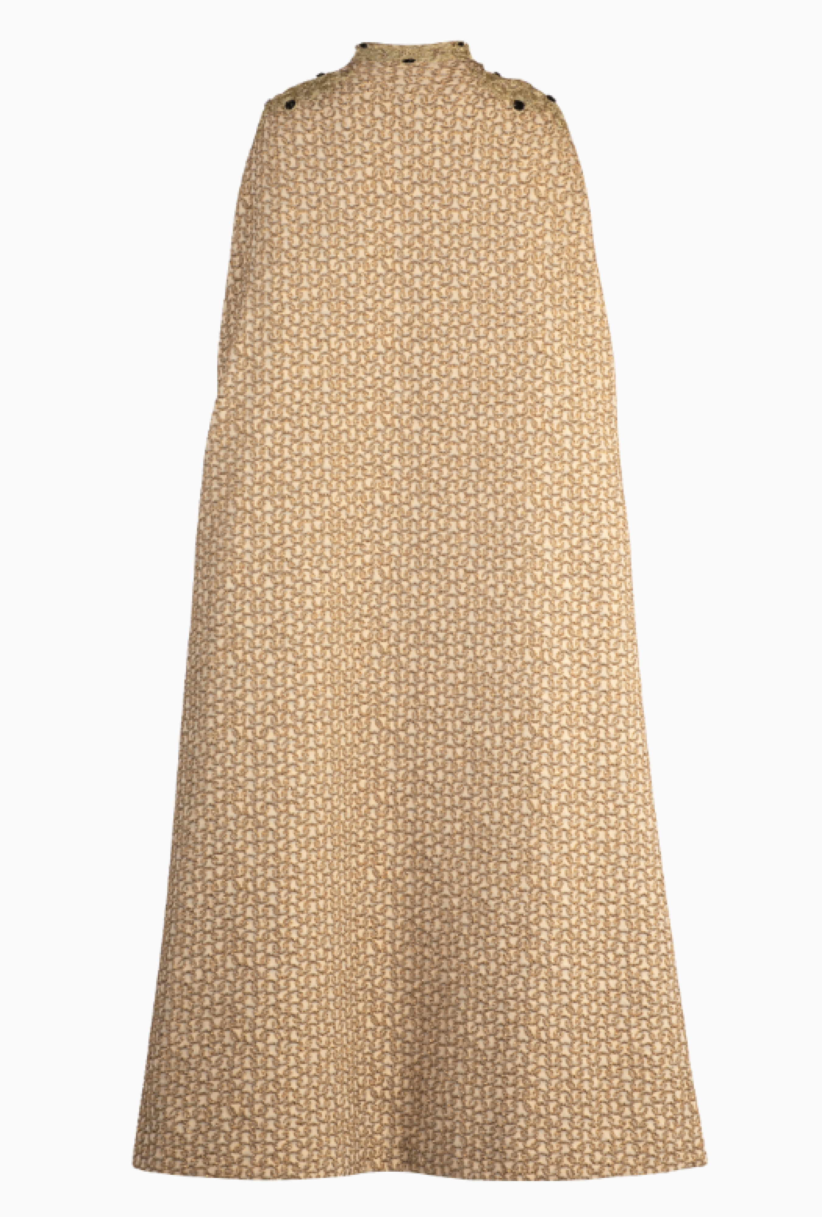 Cape Fadila El Gadi Brocart Doré