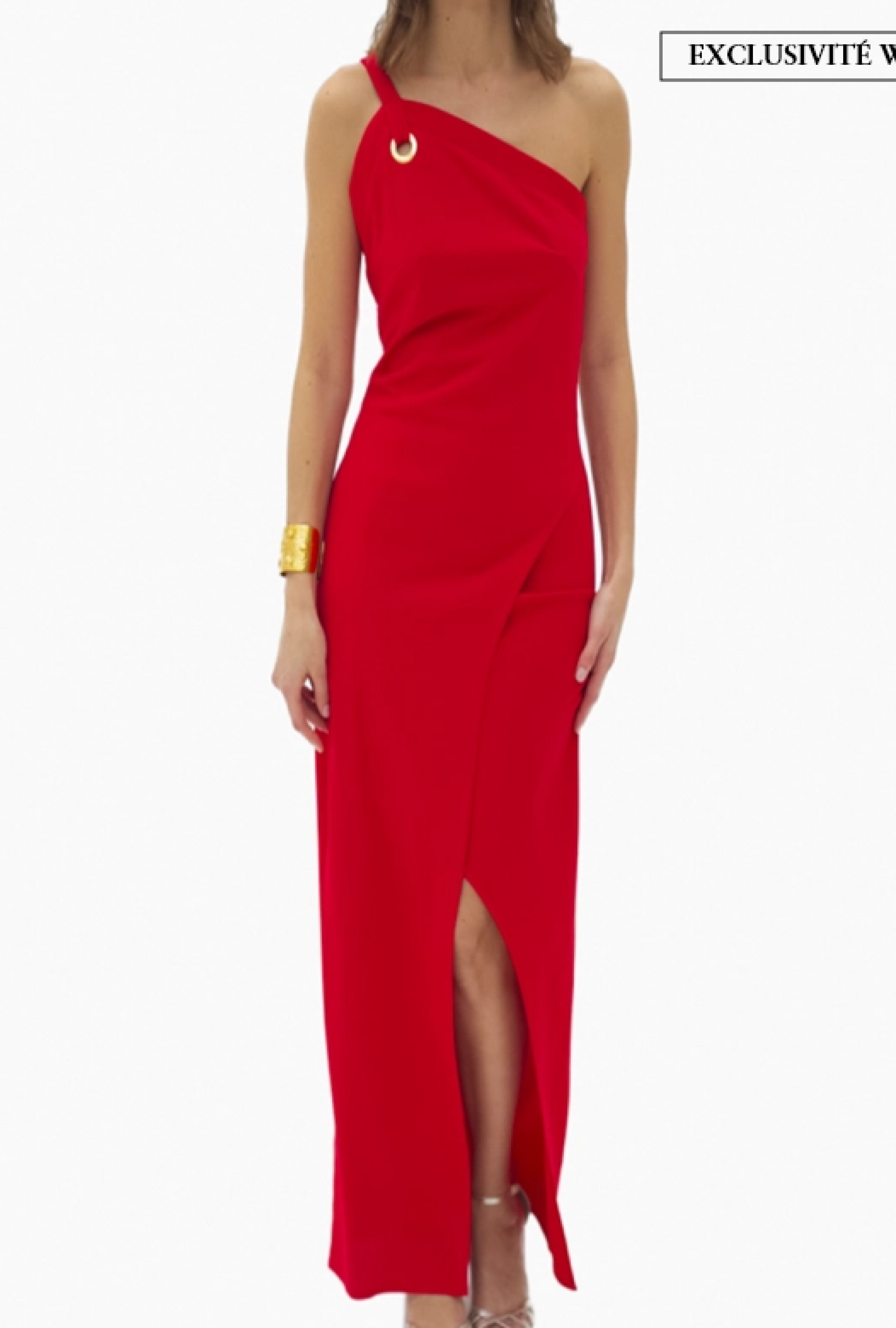 Robe Orna Fahro Elisa Rouge-Exclusivité web