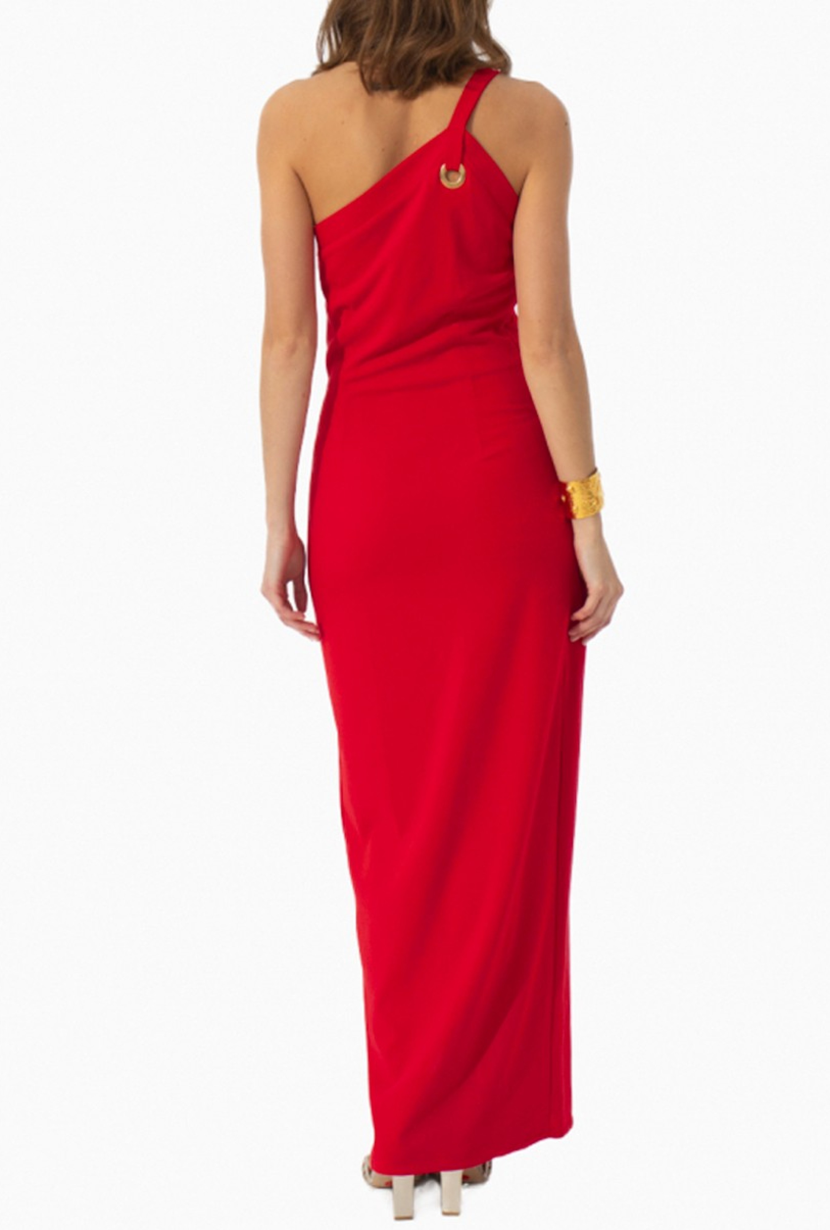 Robe Orna Fahro Elisa Rouge-Exclusivité web